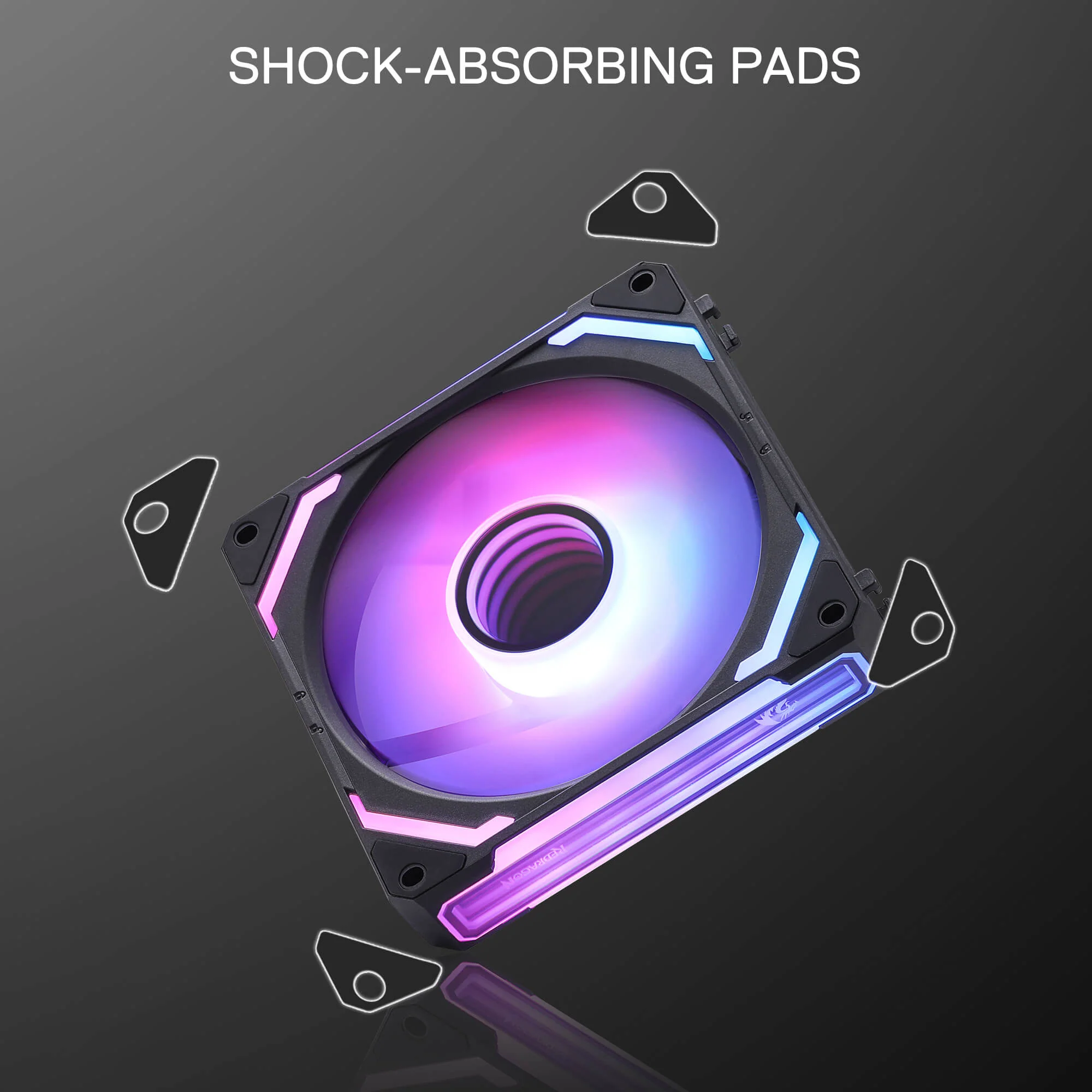 GCF012 Standard 120mm ARGB PC Case Fan - Image 9
