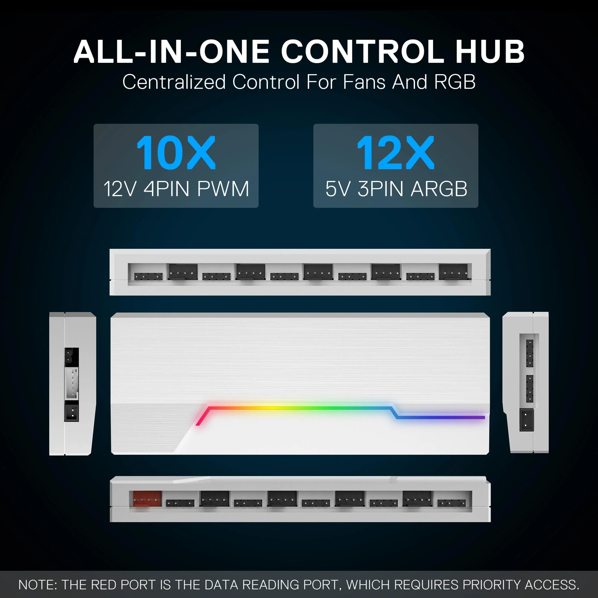 GCP09 ARGB & PWM Fan Hub Controller - Image 11