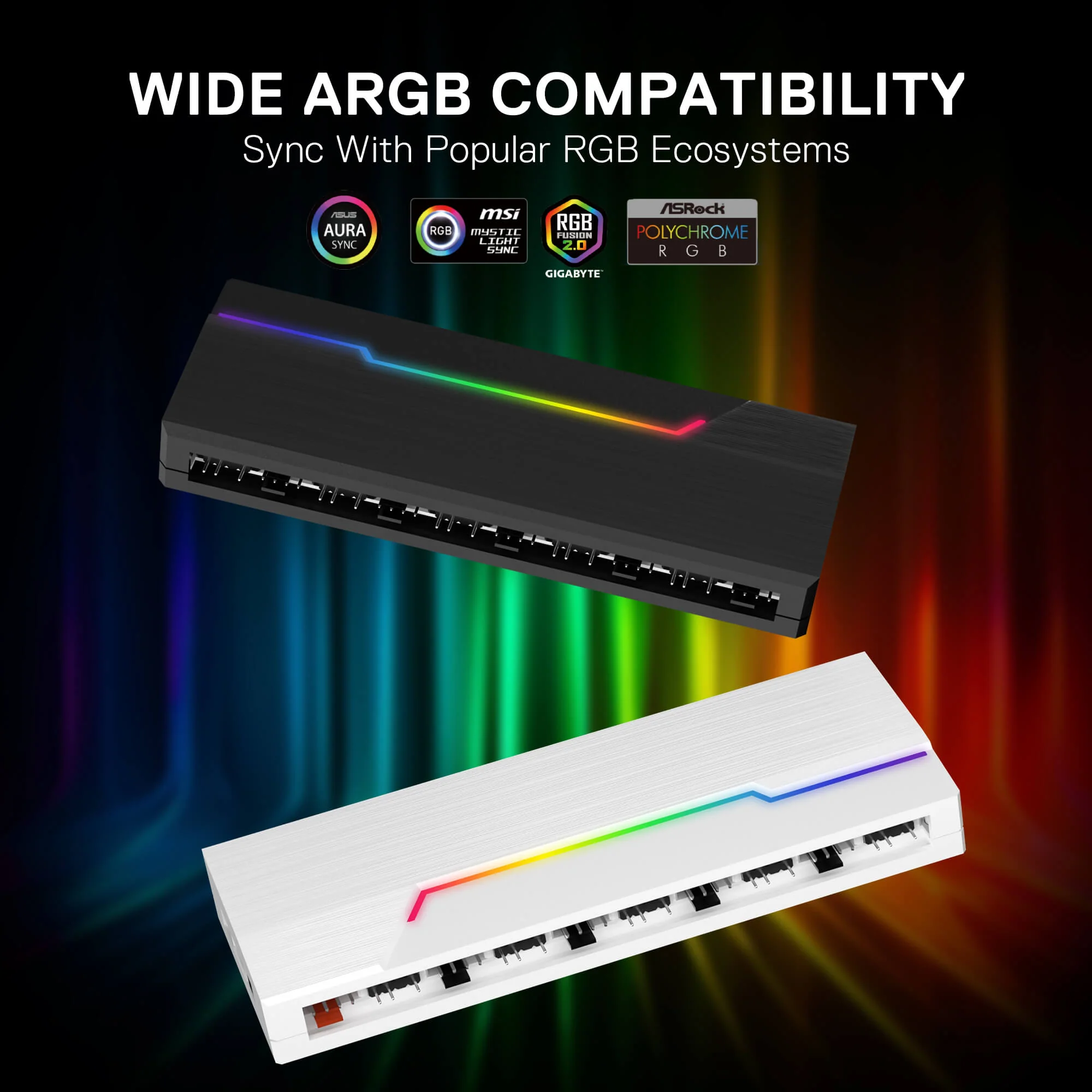 GCP09 ARGB & PWM Fan Hub Controller - Image 8