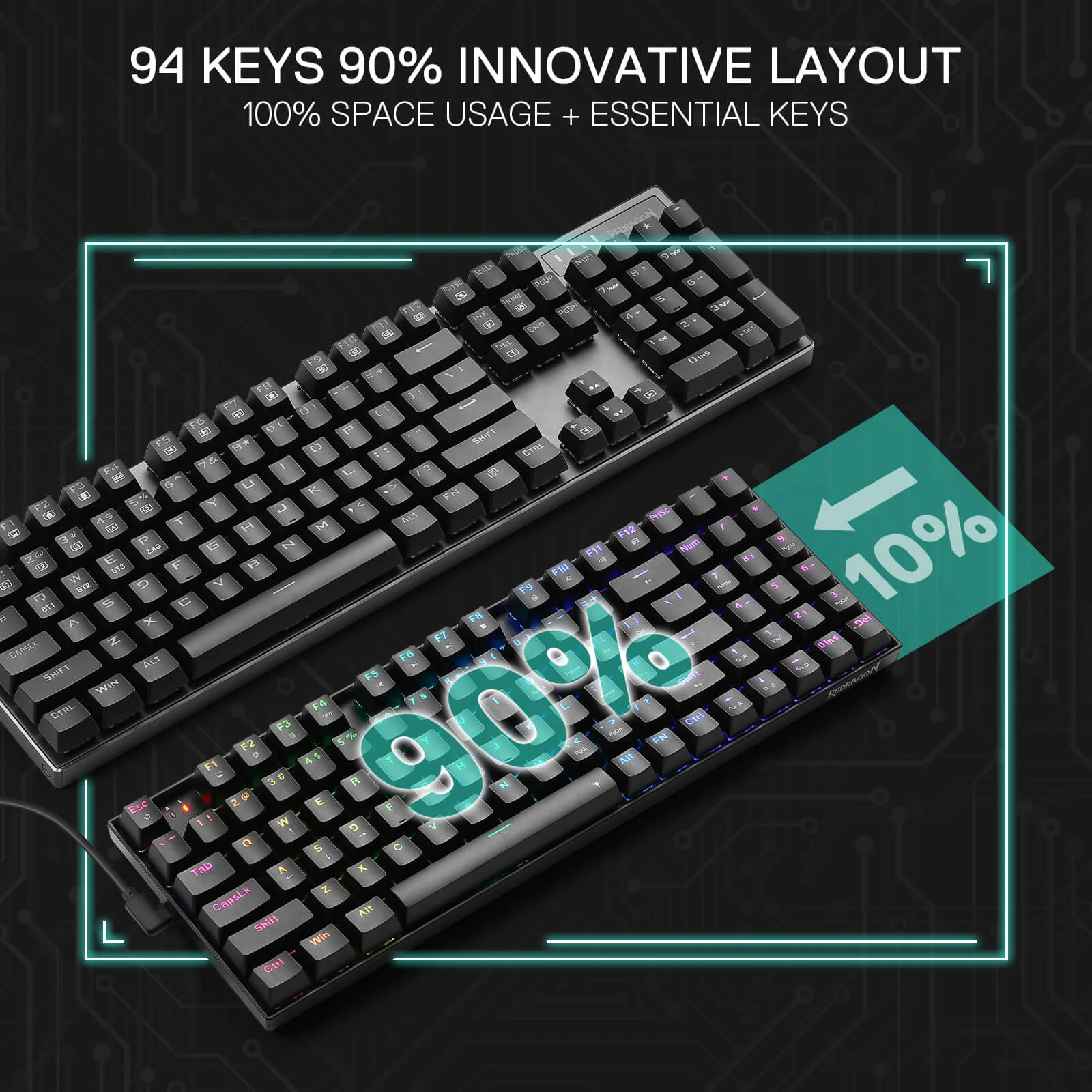GHOSTBLADE K735 (Magnetic Hall Effect Keyboard) - Image 6