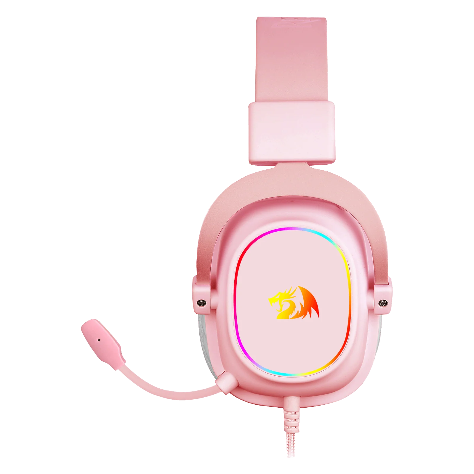 H510 ZEUS-X Cute Gaming Headphone with Mic (Pink Color) - Image 10