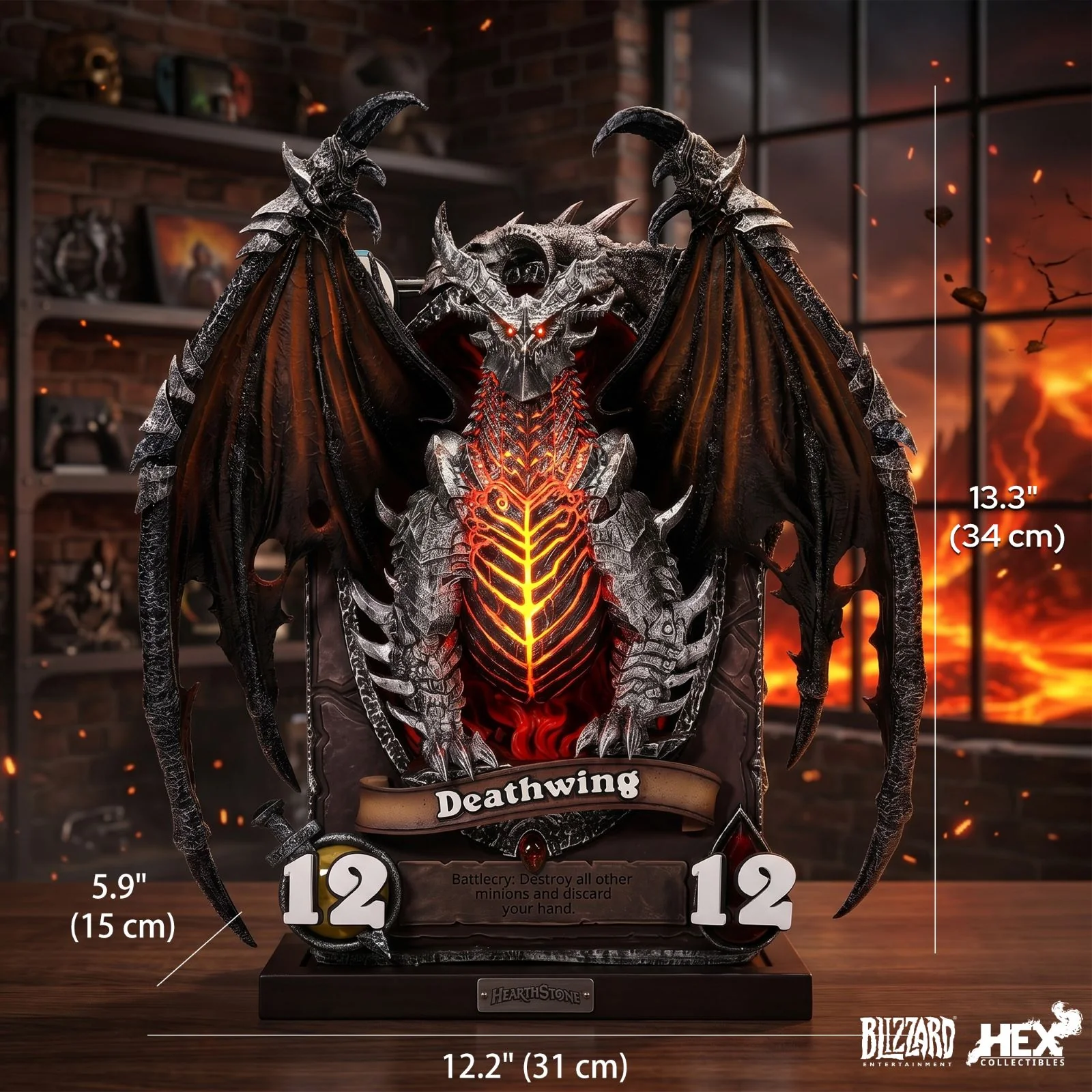 Hearthstone Deathwing Card Display Frame - Image 2