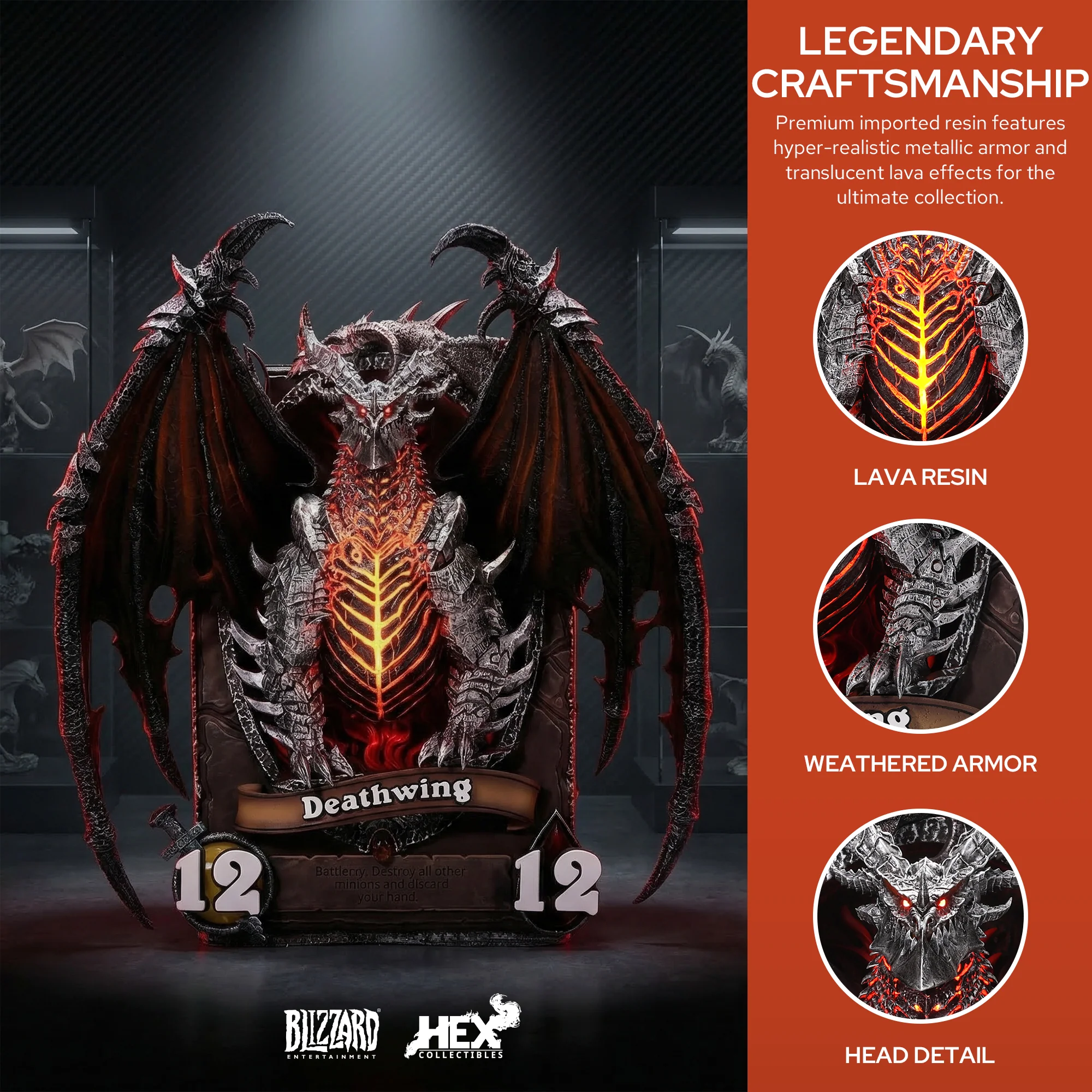 Hearthstone Deathwing Card Display Frame - Image 3