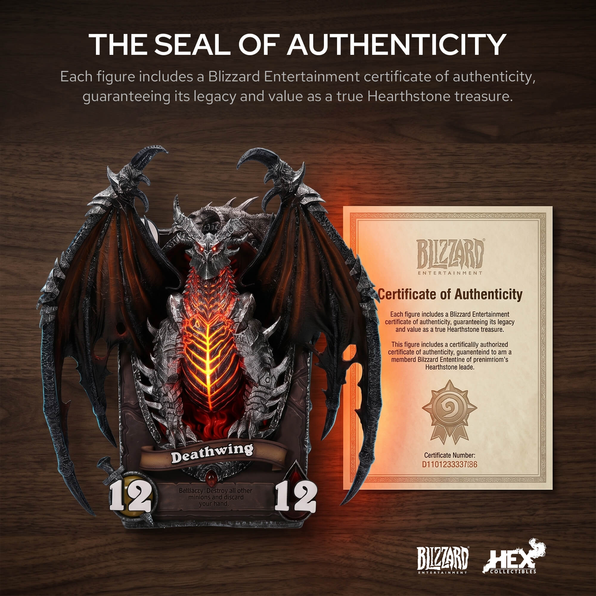 Hearthstone Deathwing Card Display Frame - Image 5