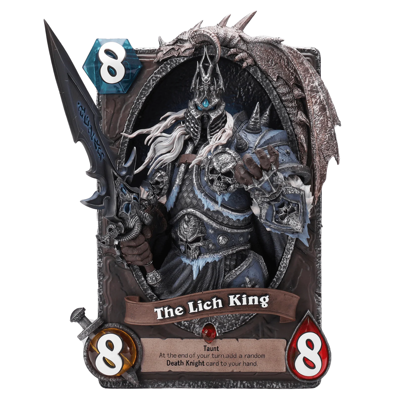 Hearthstone Lich King Card Display Frame