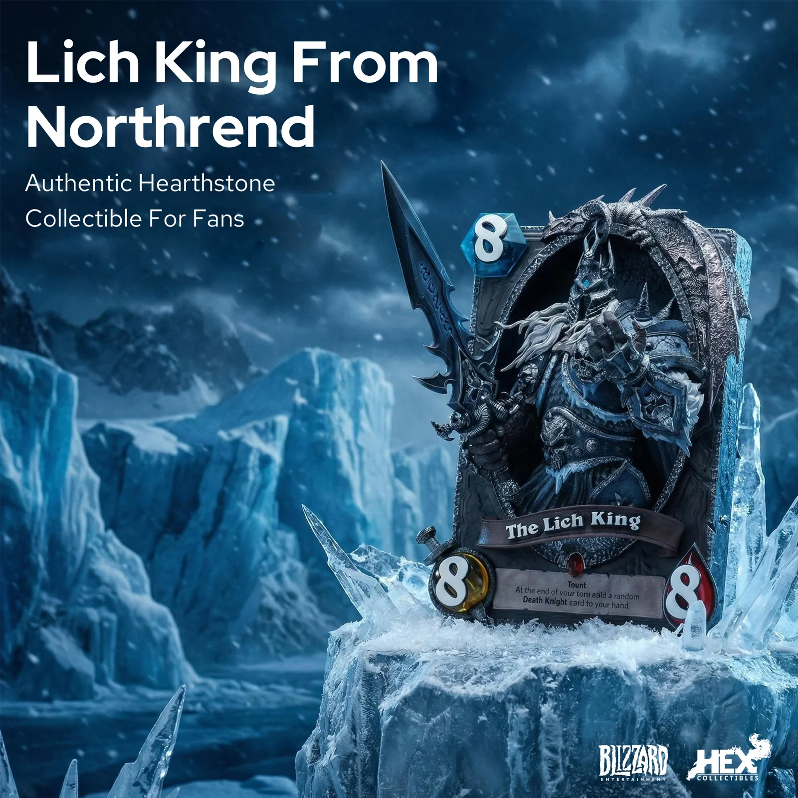 Hearthstone Lich King Card Display Frame - Image 2