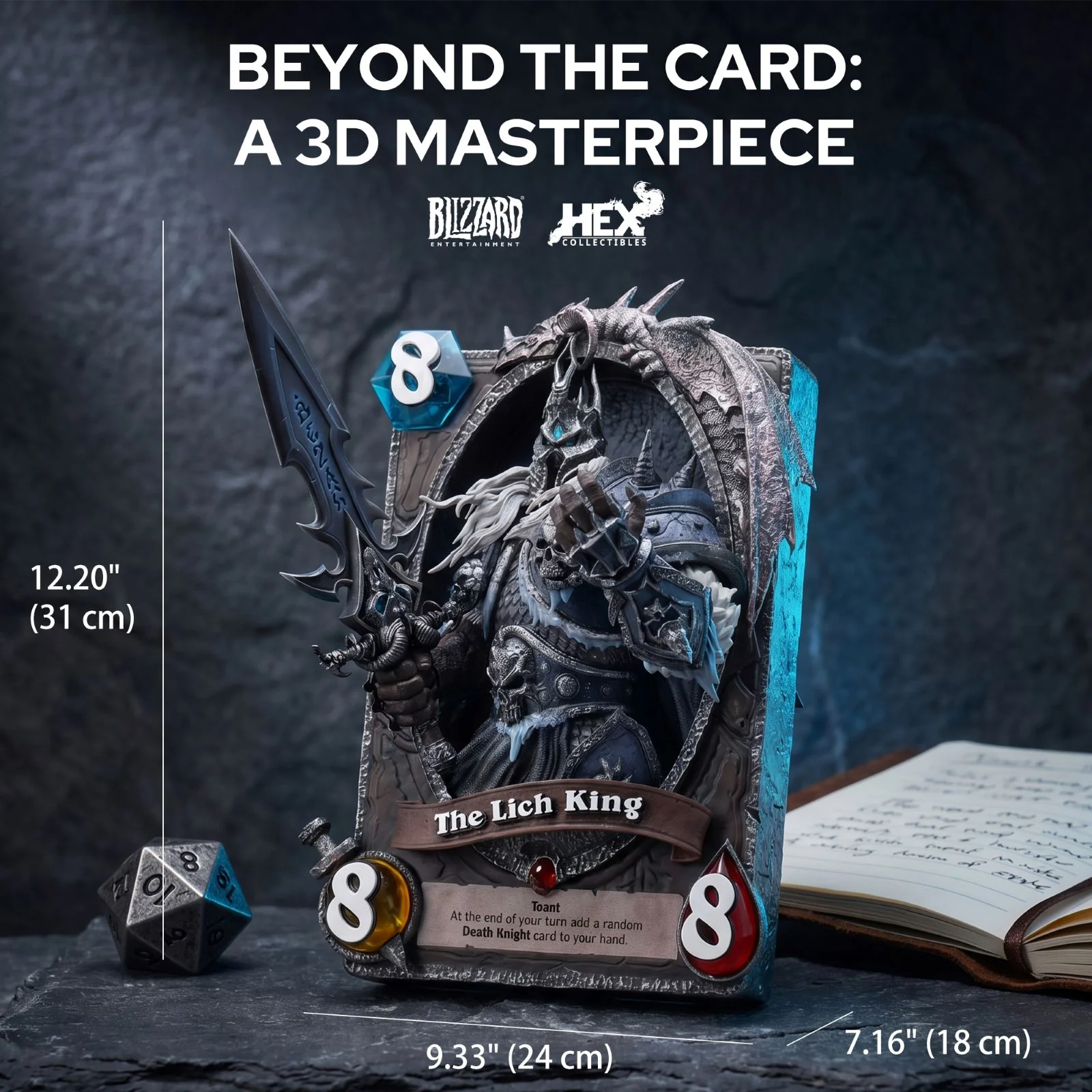 Hearthstone Lich King Card Display Frame - Image 3