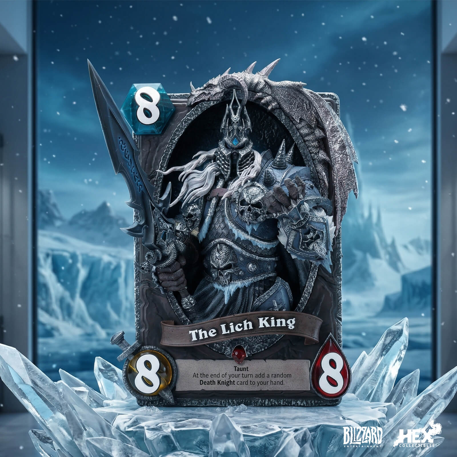 Hearthstone Lich King Card Display Frame - Image 5