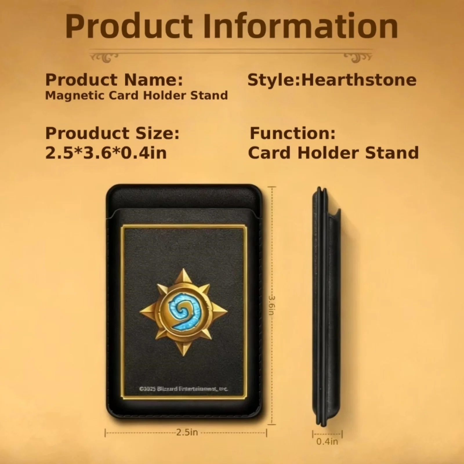 Hearthstone Magnetic Wallet Doubles as Phone Stand - Image 9