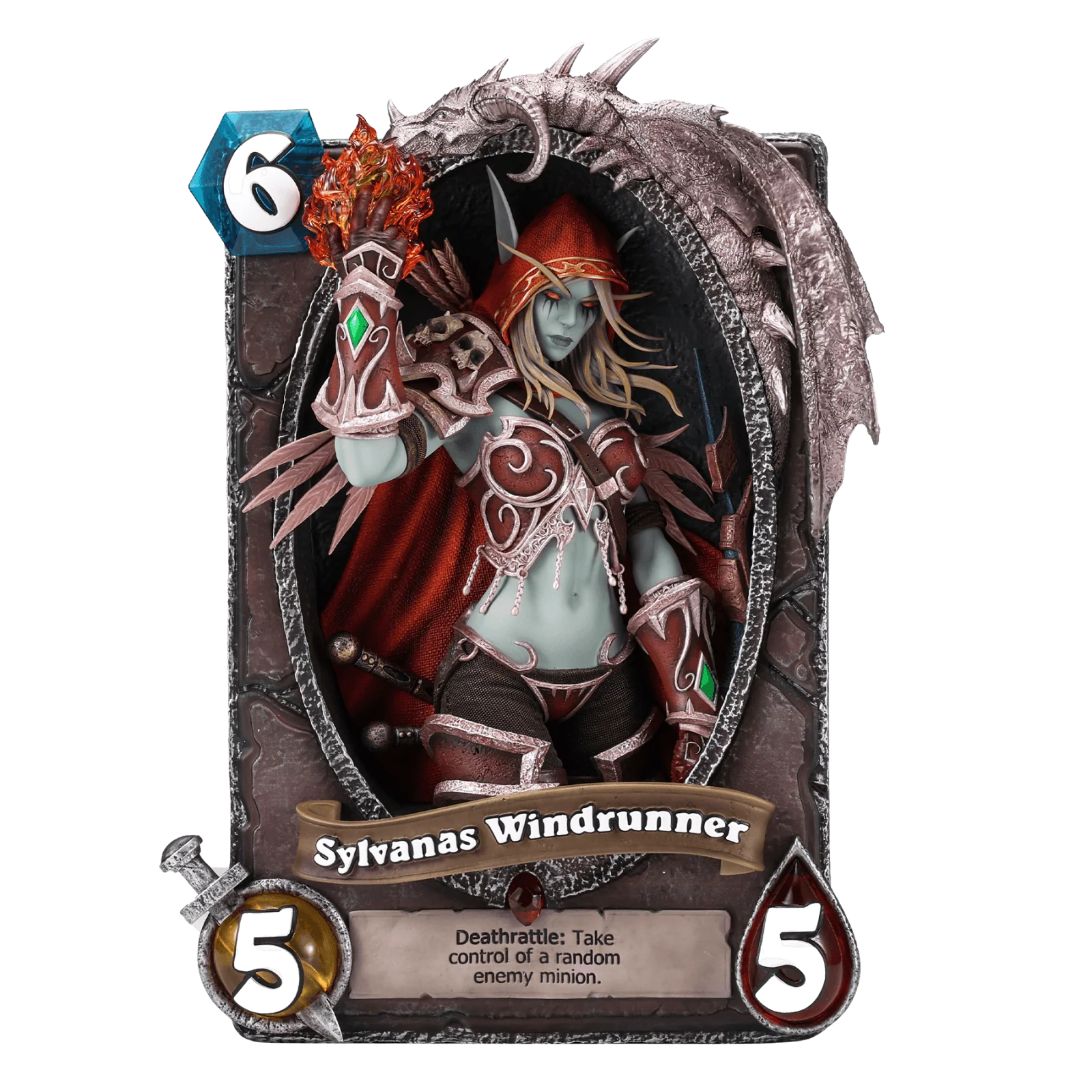 Hearthstone Sylvanas Card Display Frame