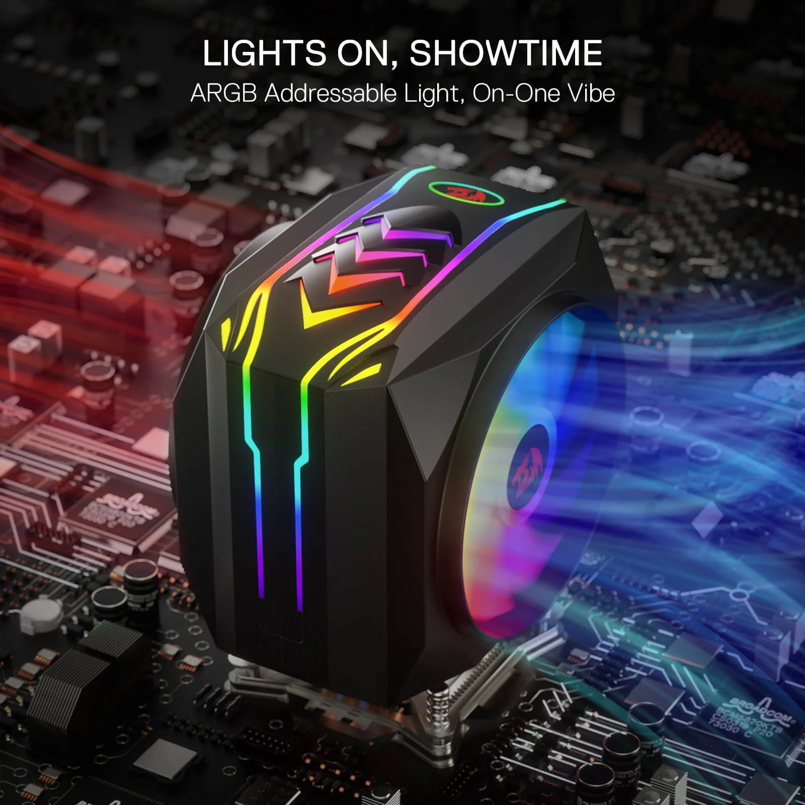 HODUR C219 ARGB Single Tower CPU Air Cooler - Image 3