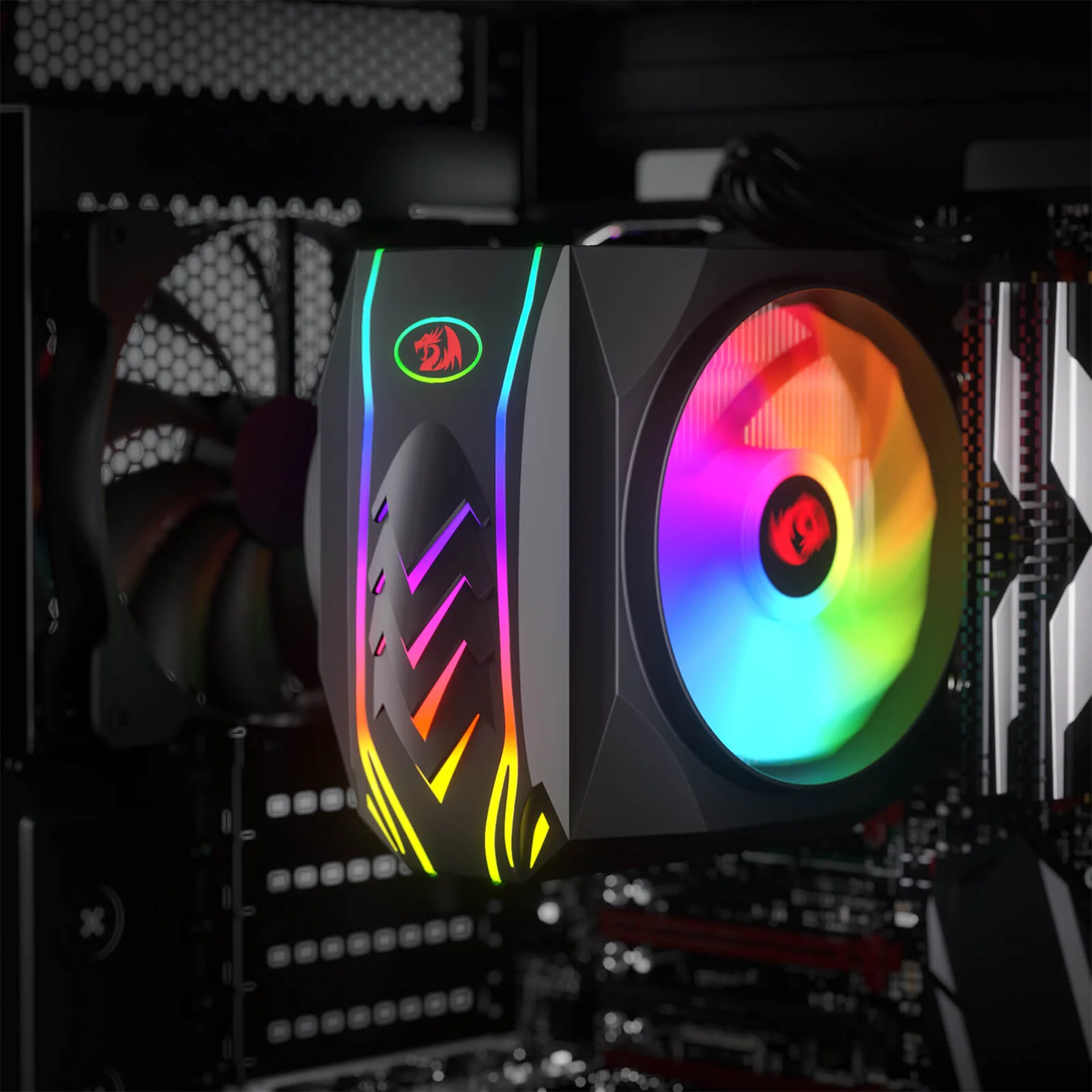 HODUR C219 ARGB Single Tower CPU Air Cooler - Image 7