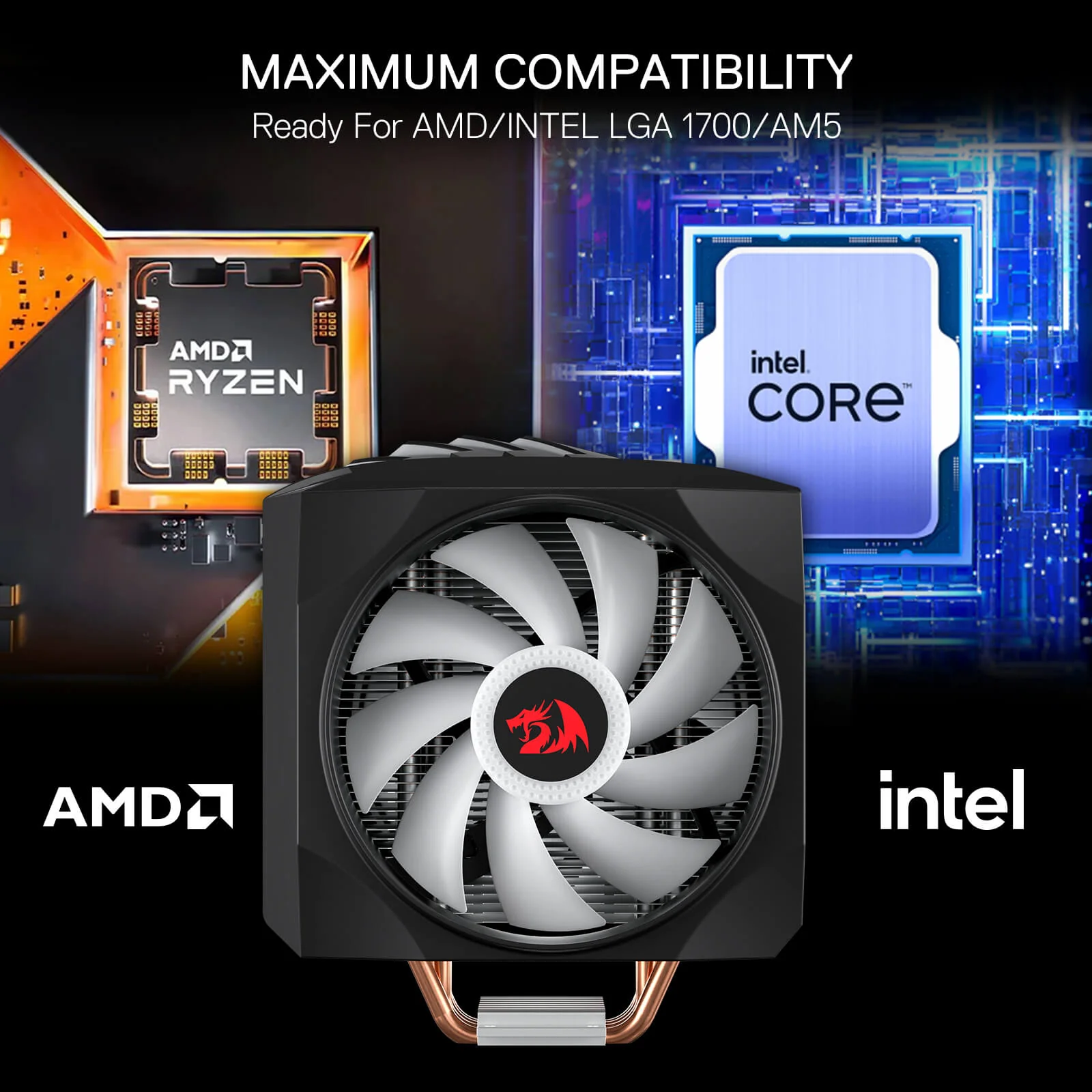 HODUR C219 ARGB Single Tower CPU Air Cooler - Image 8