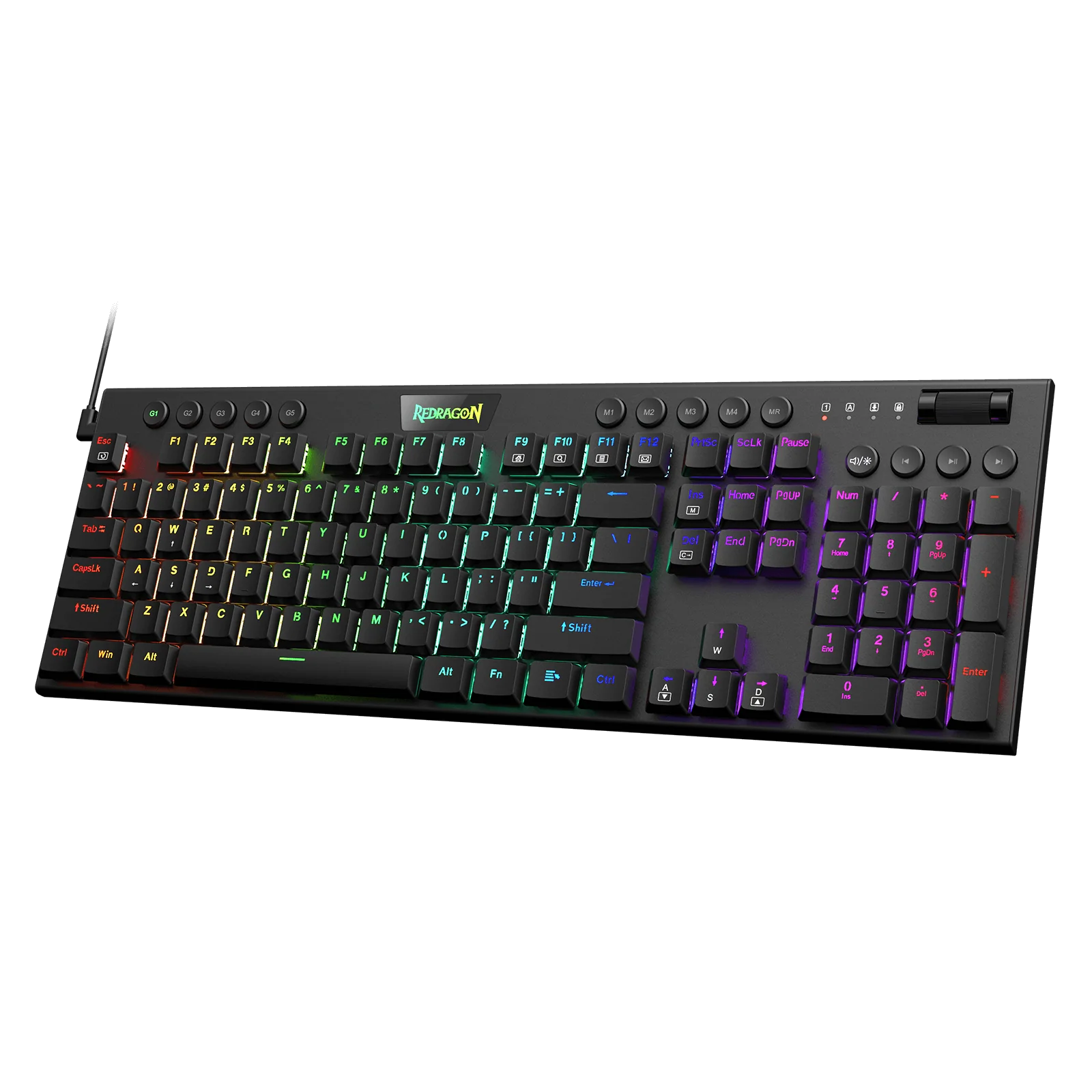 HORUS K619 Wired Gaming Keyboard - Image 6