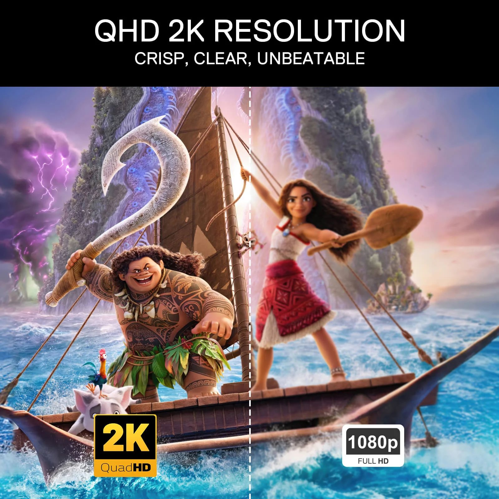 HROTHGAR GM32 32" 180Hz Curve Gaming Monitor - Image 3