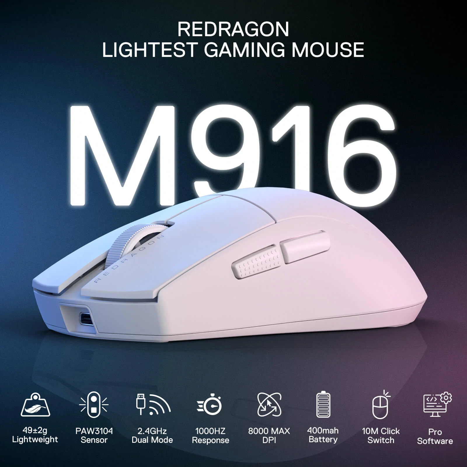 K1NG M916 (2.4Ghz Wireless) - Image 3