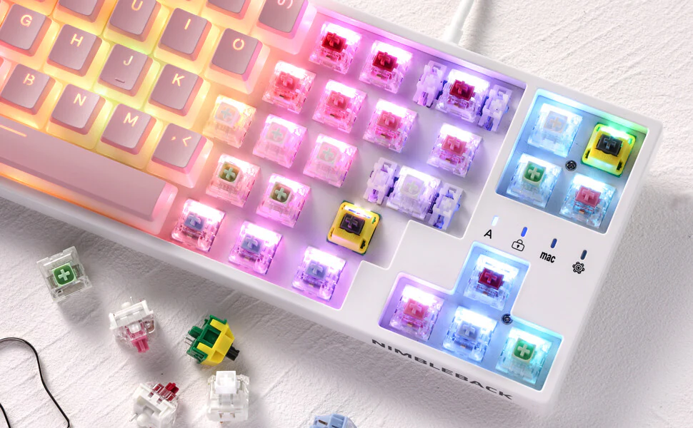 Redragon x LTC Kailh Box Switches White for Mechanical Gaming Keyboard DIY (30 Pcs, White) - Image 9