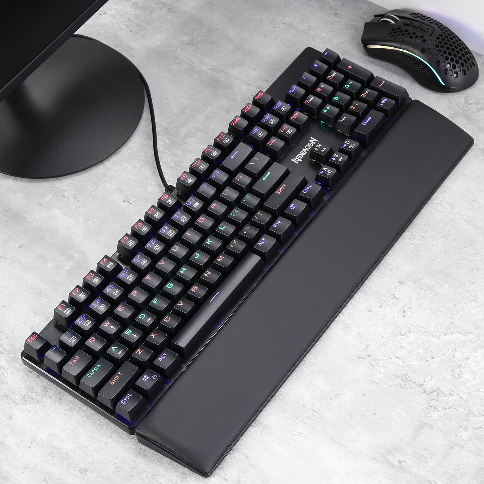 Meteor Computer Keyboard Wrist Rest Pad - Image 3