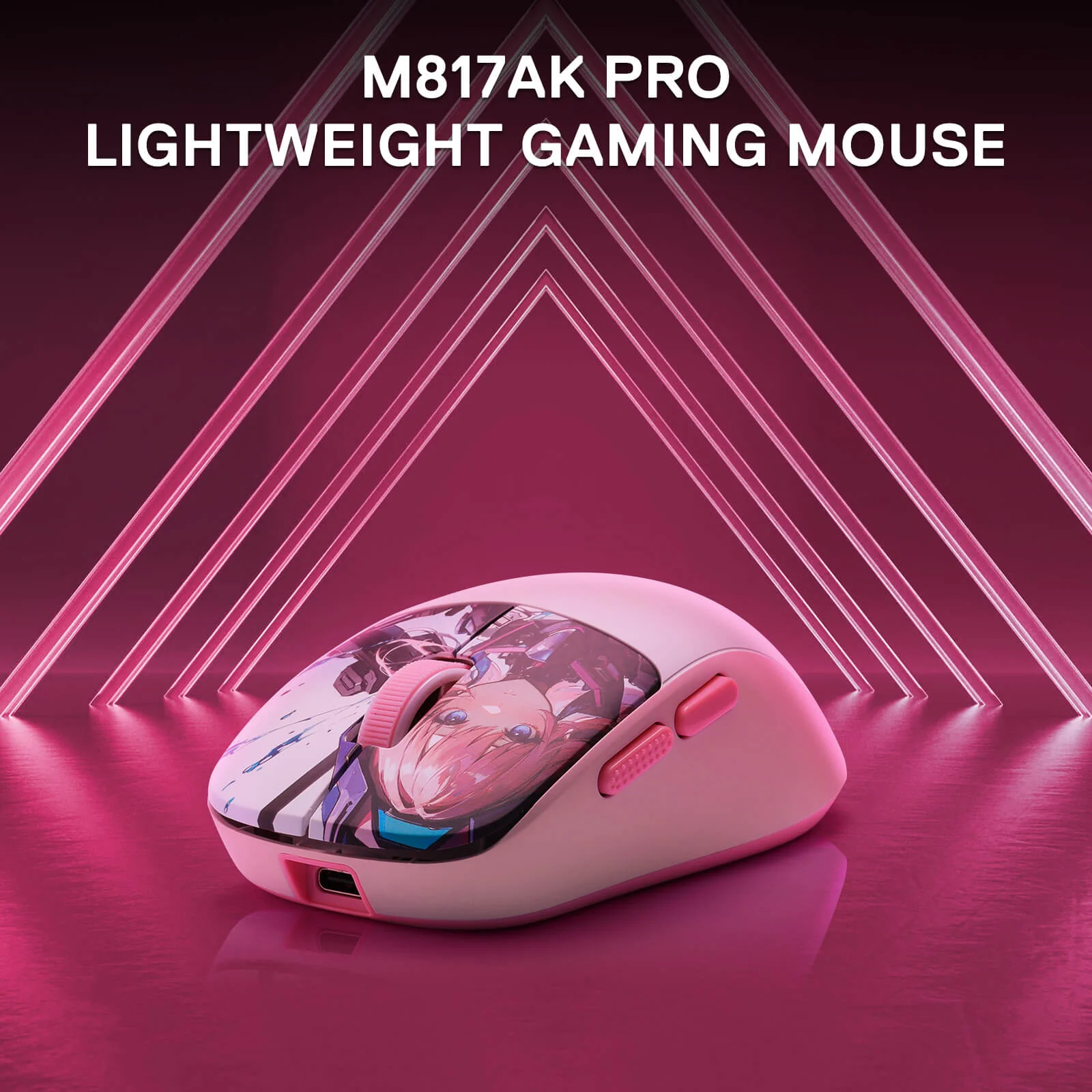 KLYAMOOR M817 PRO Anime Gaming Mouse - Image 3