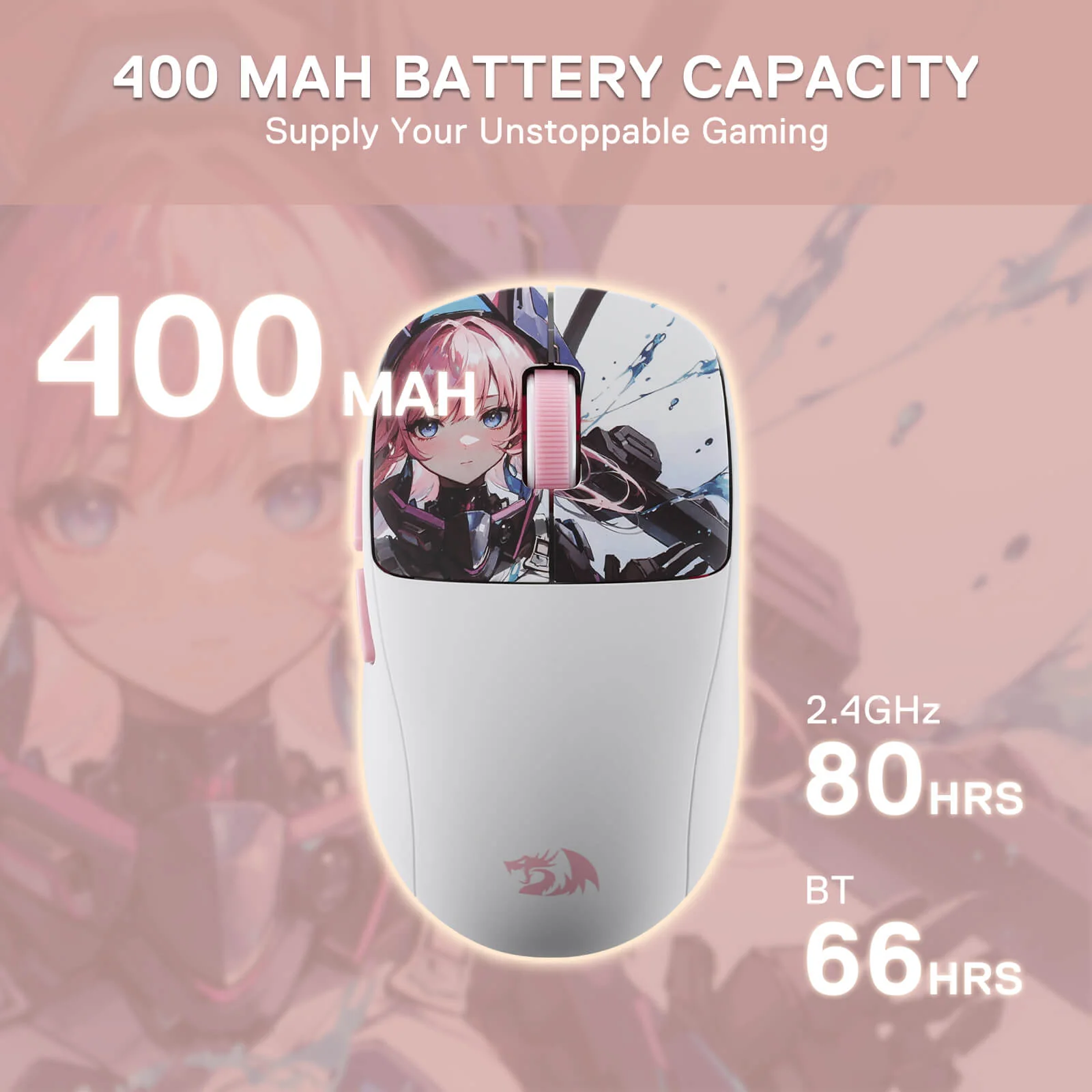 KLYAMOOR M817 PRO Anime Gaming Mouse - Image 5