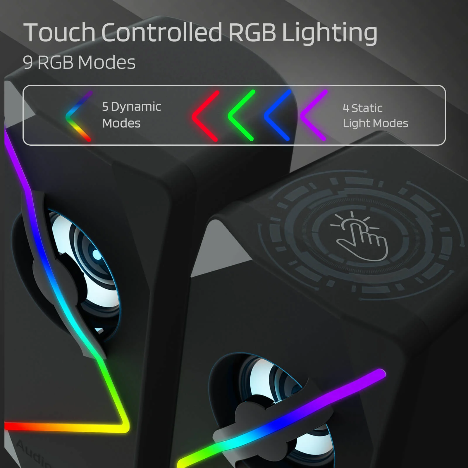 Redragon x LTC AudioGarden AG-201 Computer Speakers - Image 5