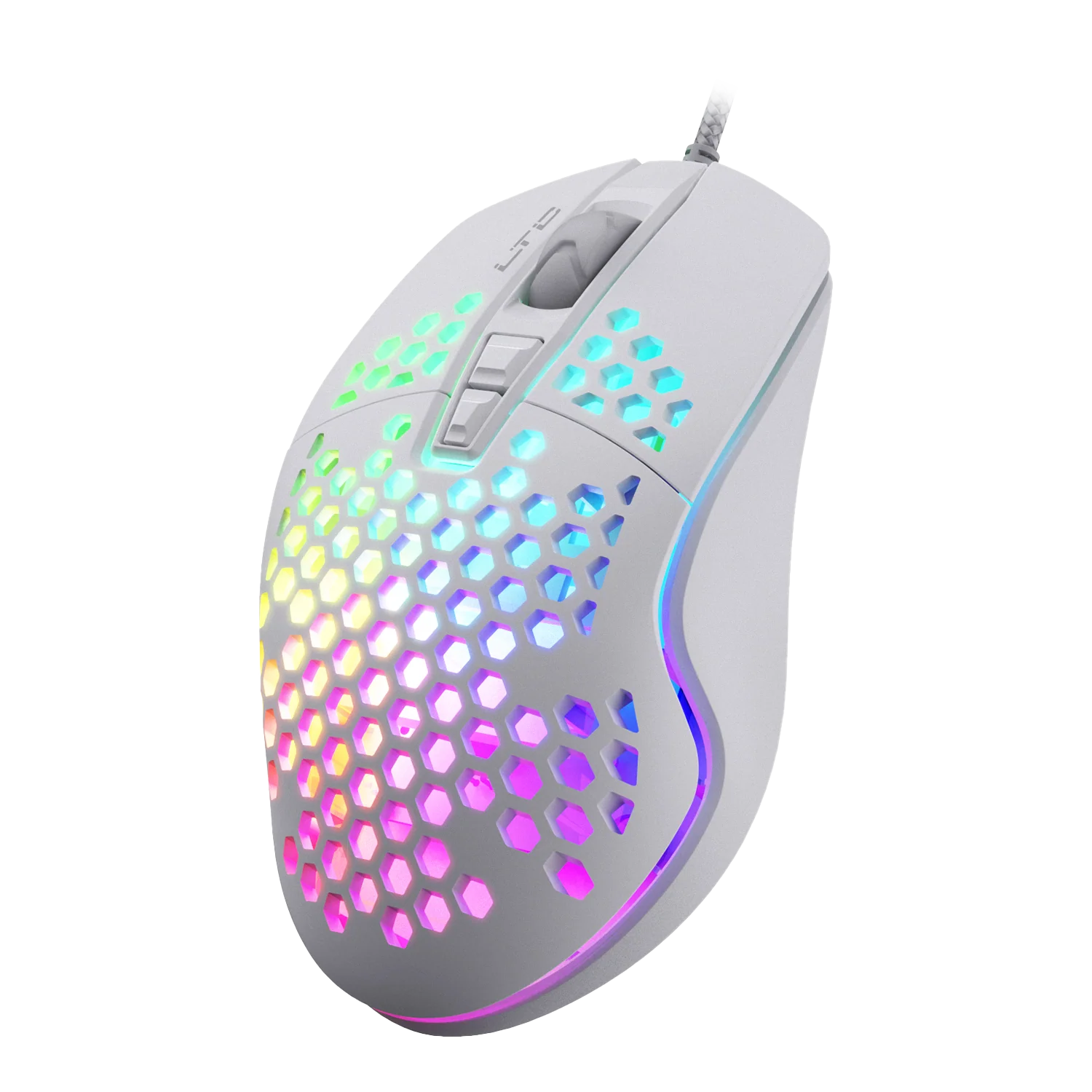 Redragon x LTC Wired RGB Gaming Mouse With Lightweight Honeycomb Shell - Image 2