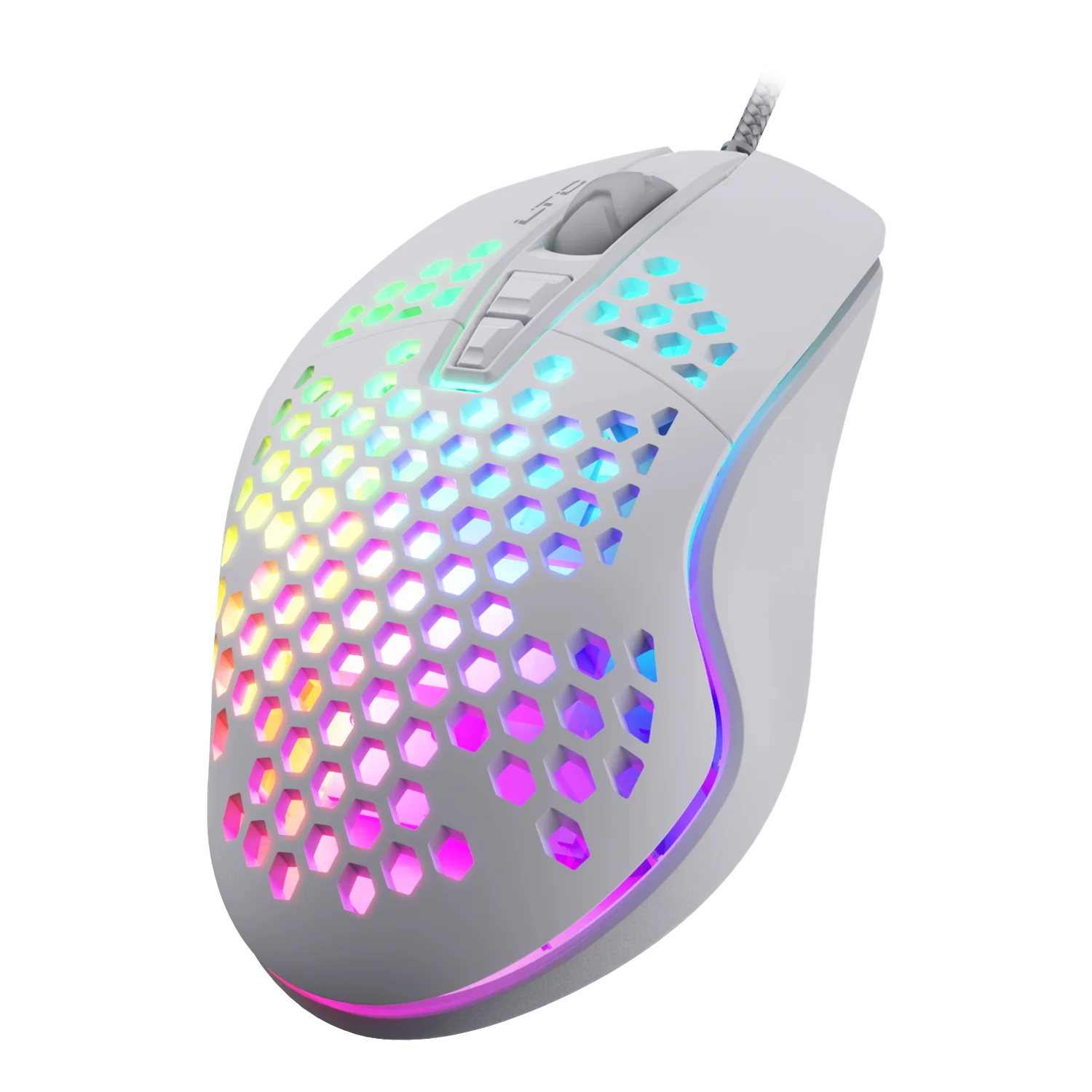 Redragon x LTC Wired RGB Gaming Mouse With Lightweight Honeycomb Shell - Image 3