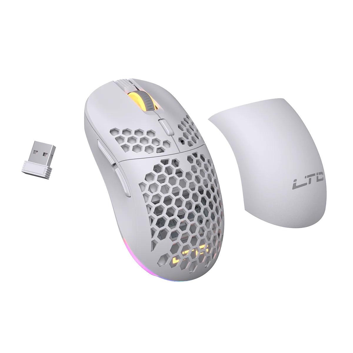 Redragon x LTC RGB Wireless/Wired Gaming Mouse - Image 4
