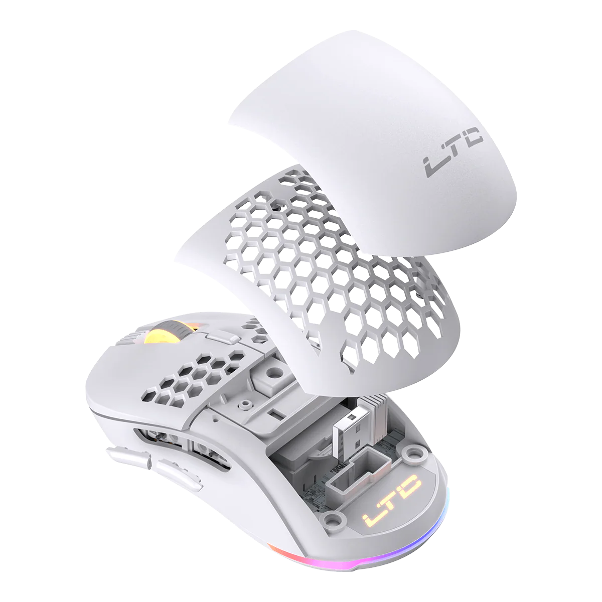 Redragon x LTC RGB Wireless/Wired Gaming Mouse - Image 6