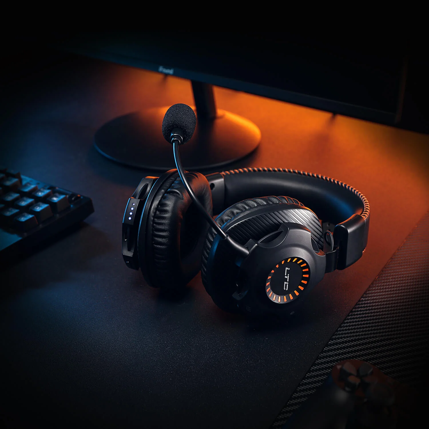 Redragon x LTC SoundSlave 2.4G Wireless/Wired Gaming Headset - Image 3