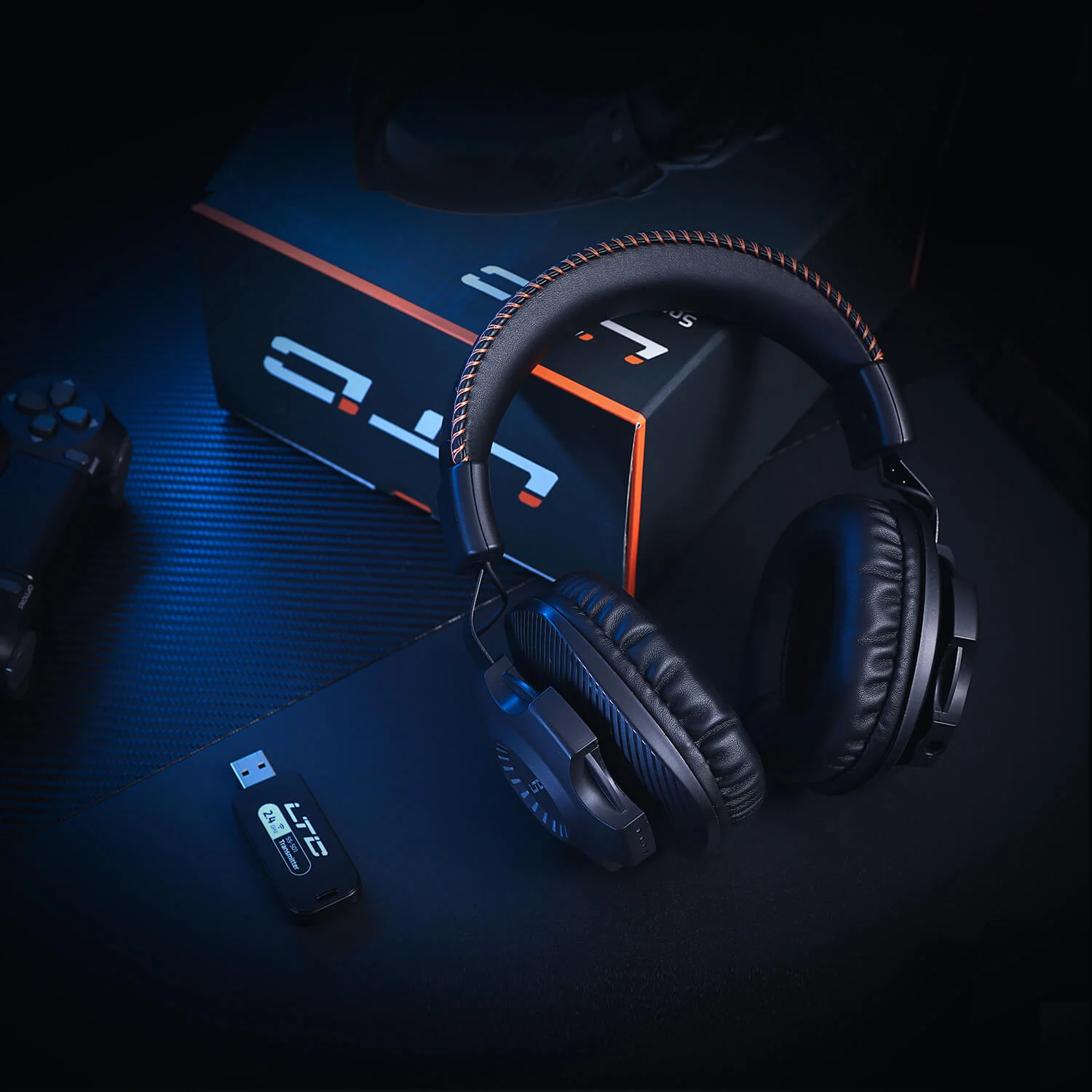 Redragon x LTC SoundSlave 2.4G Wireless/Wired Gaming Headset - Image 4