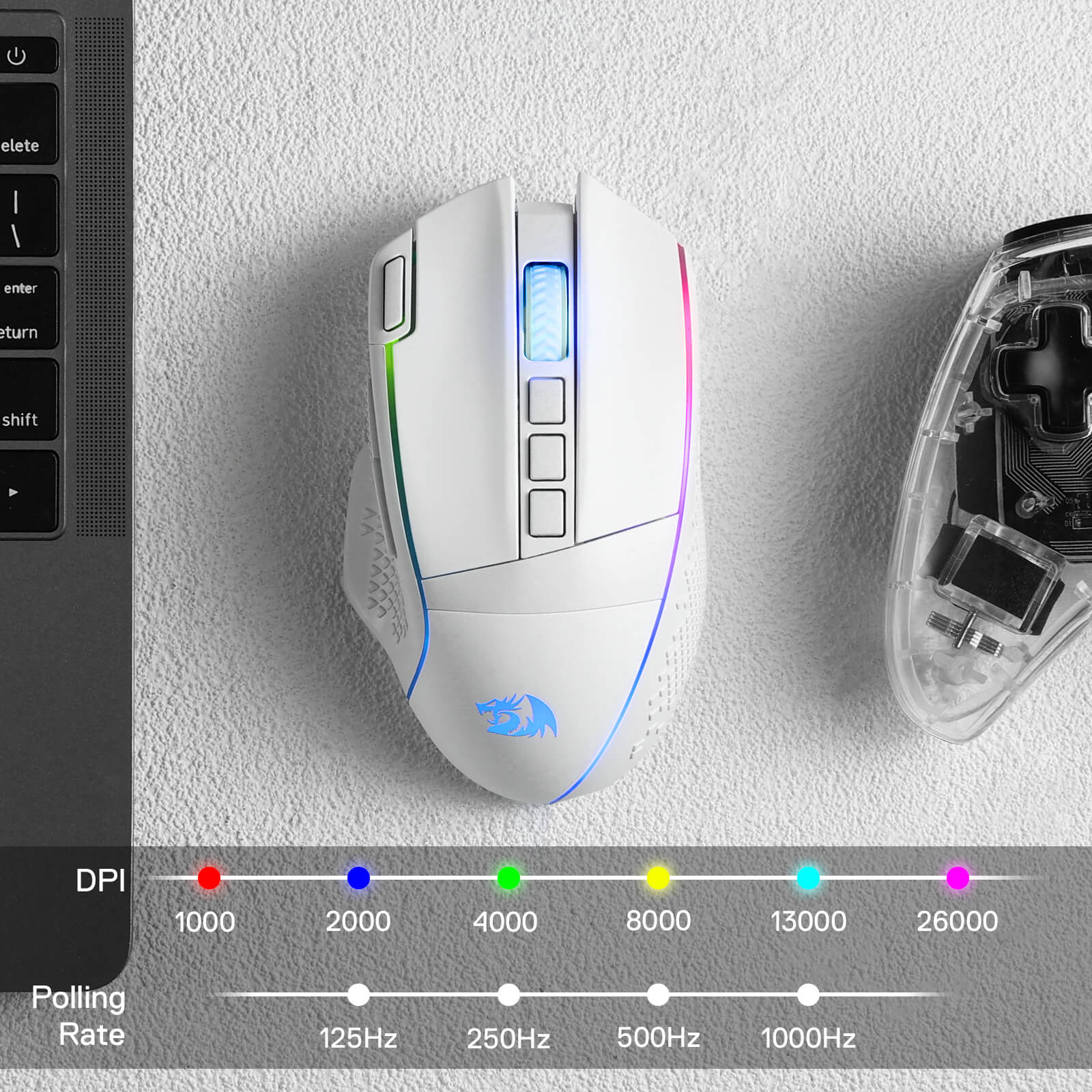M991 Wireless FPS Gaming Mouse - Image 17