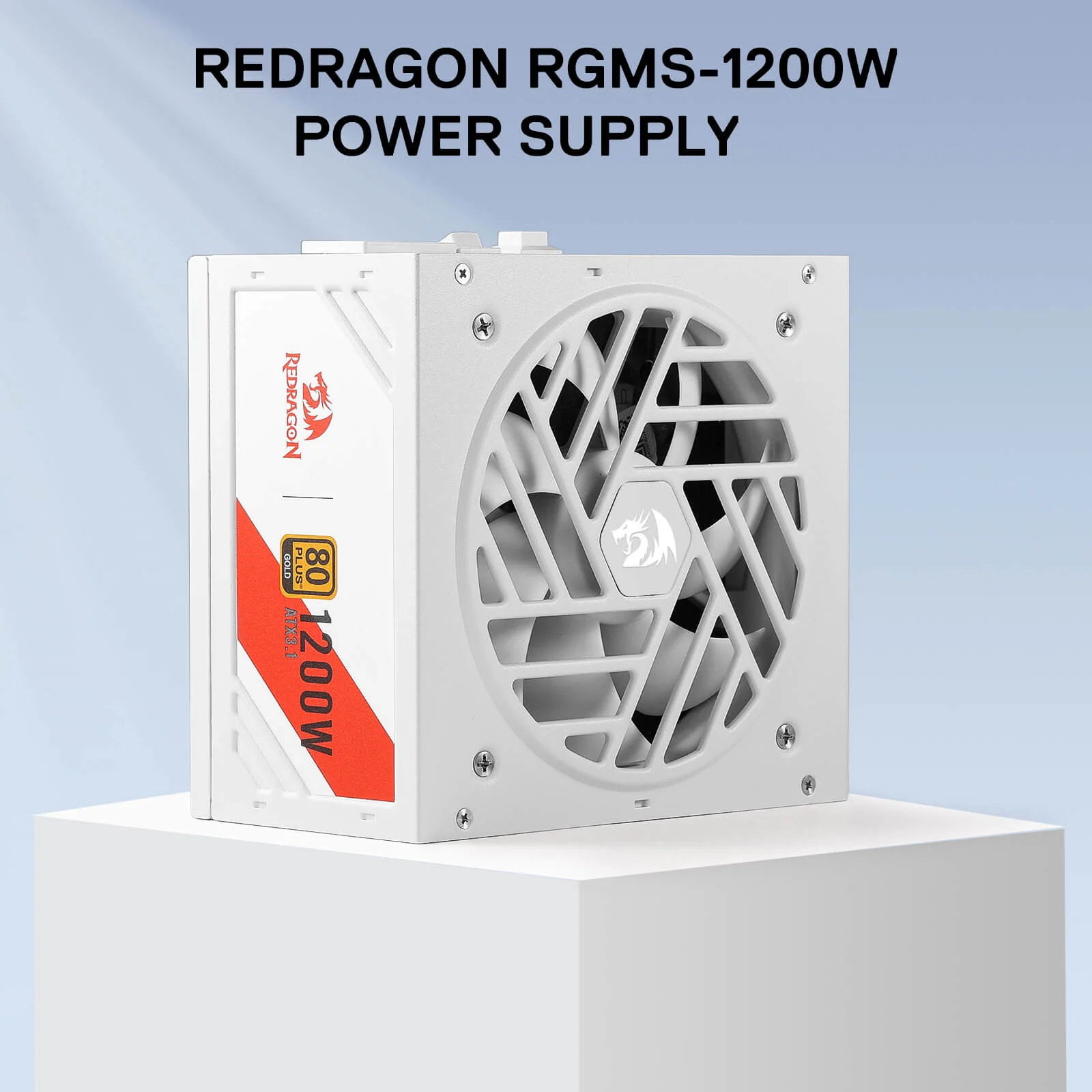 MASTER RGPS PRO 1200W 80 Plus® Gold ATX 3.1 PSU (Black & White) - Image 5