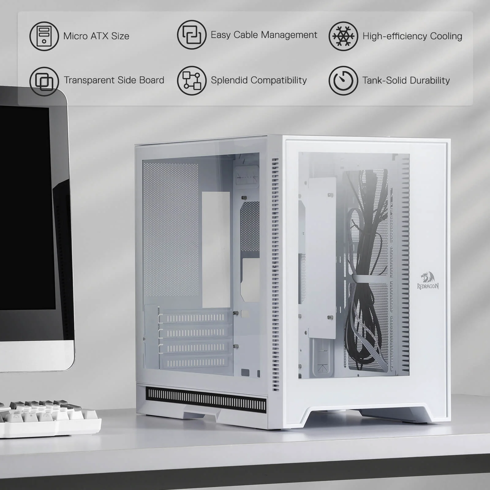 HOT ROD MC211 ITX/M-ATX Gaming PC Case - Image 9