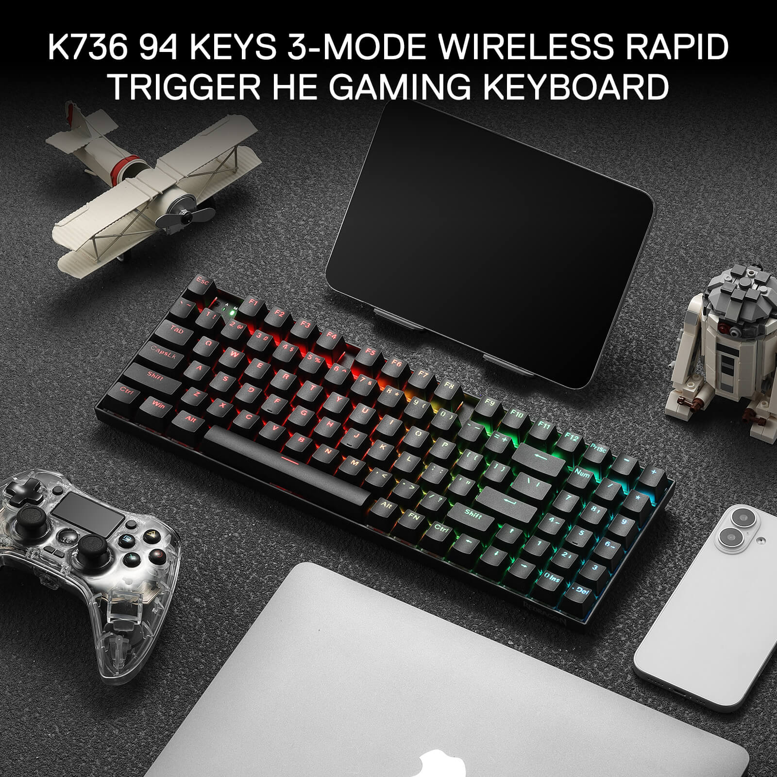 NEPHRITE K736 PRO (Magnetic Hall Effect Keyboard) - Image 11