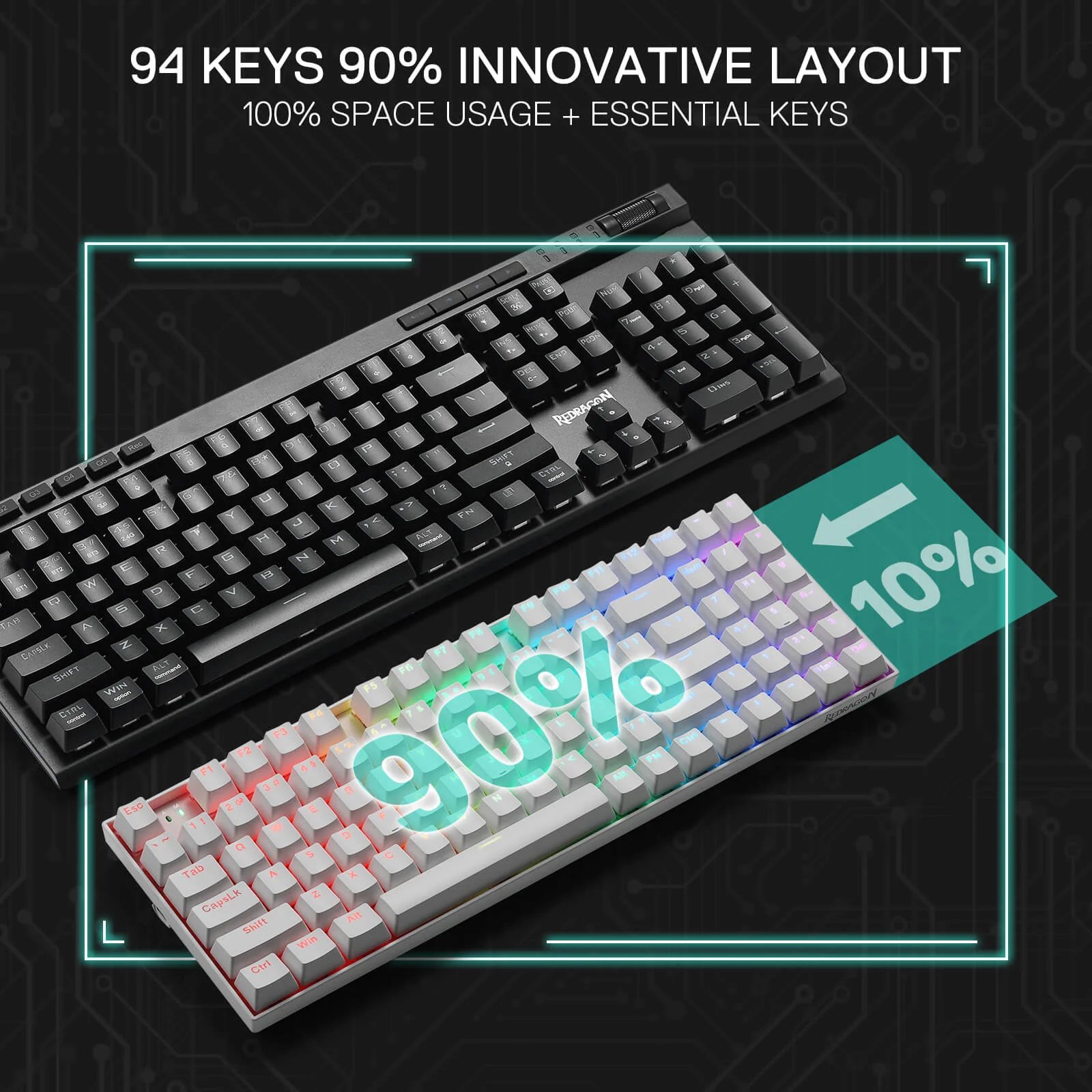 NEPHRITE K736 PRO (Magnetic Hall Effect Keyboard) - Image 16