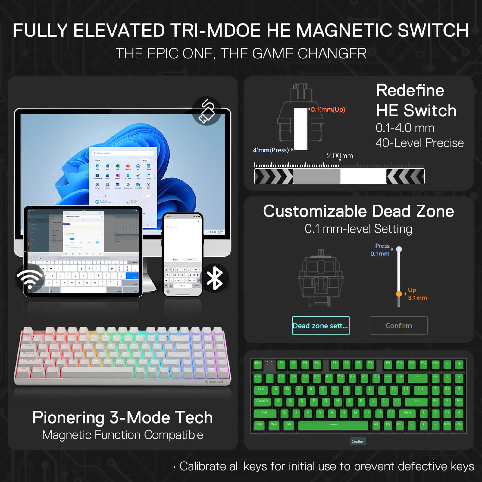 NEPHRITE K736 PRO (Magnetic Hall Effect Keyboard) - Image 17