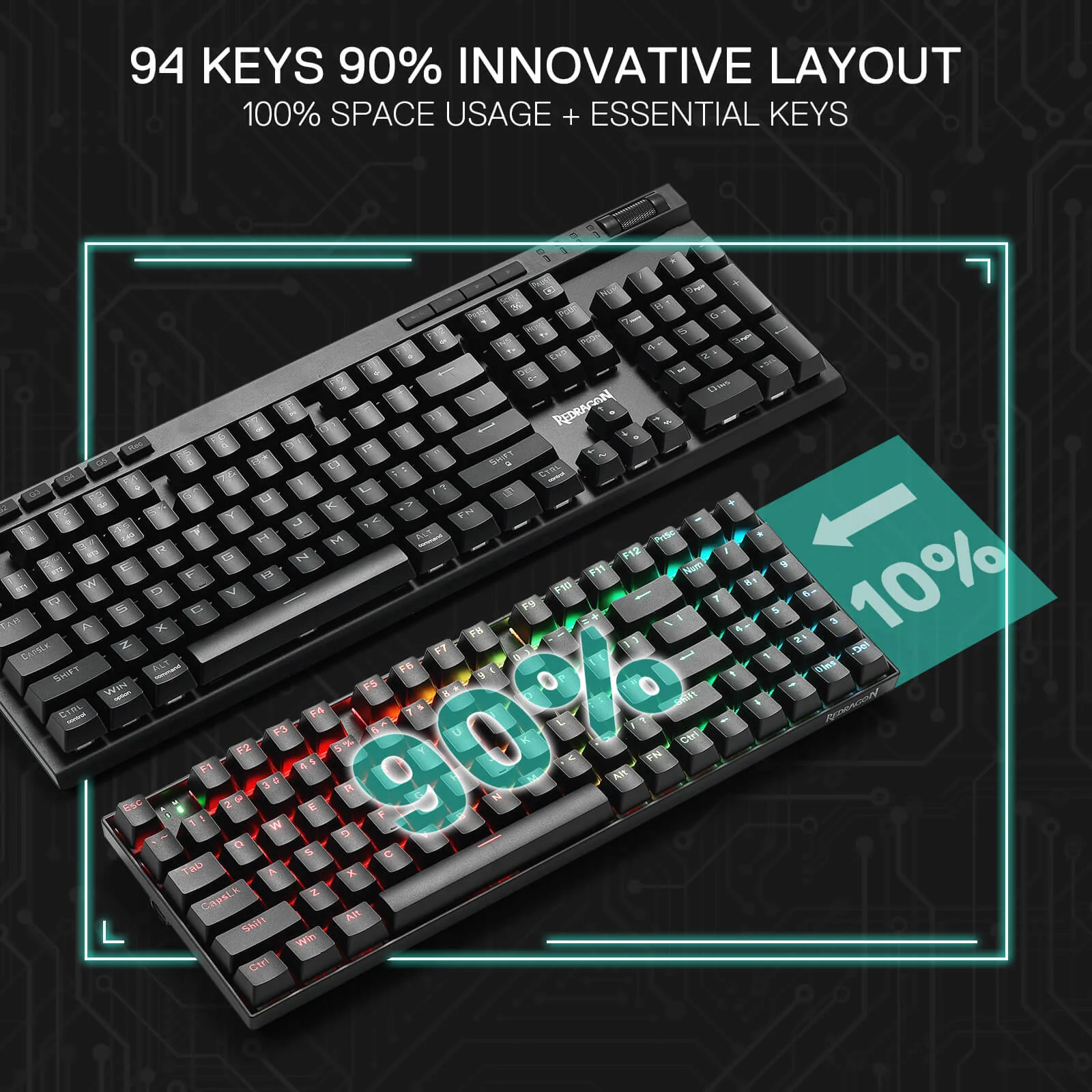 NEPHRITE K736 PRO (Magnetic Hall Effect Keyboard) - Image 9