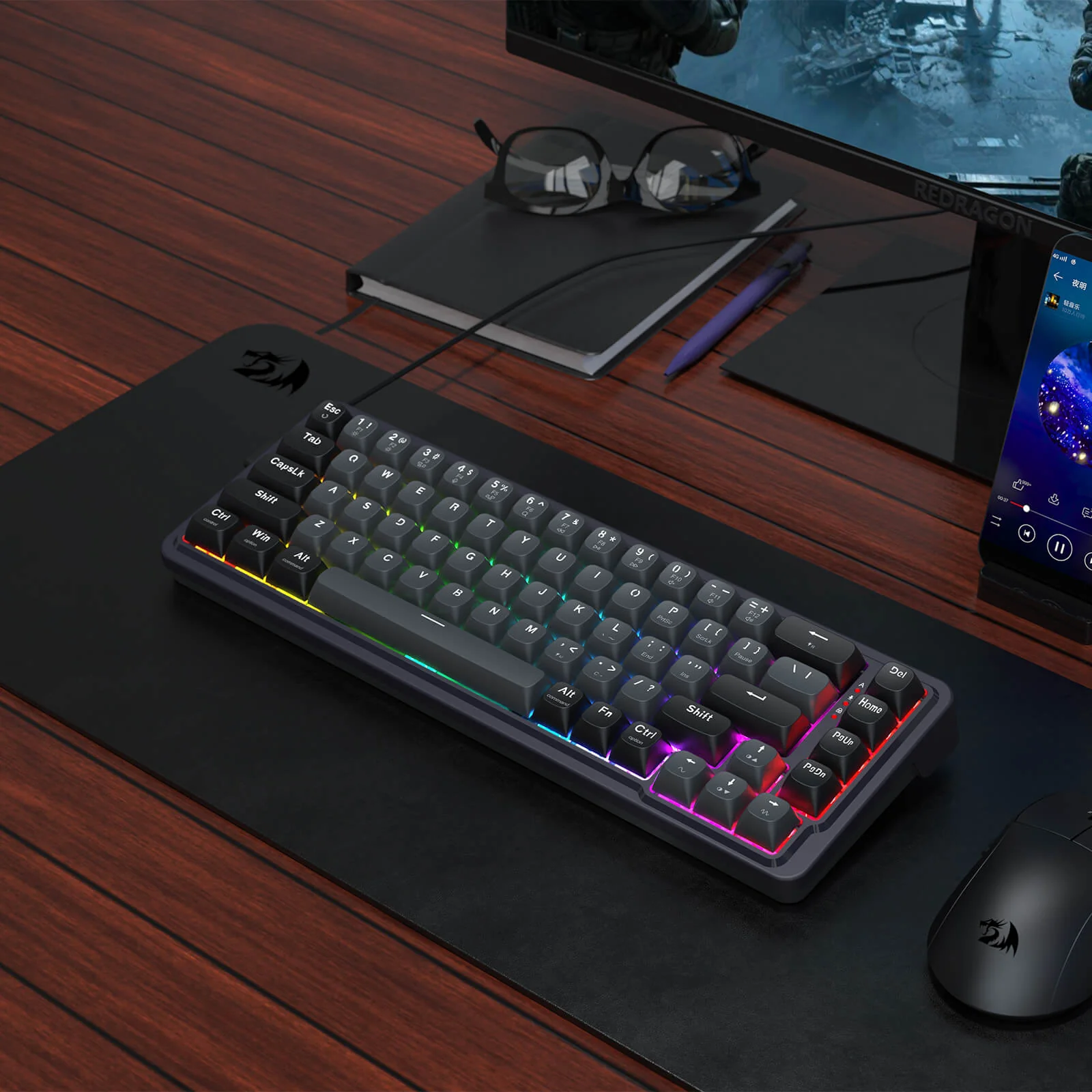 NOVA K709 HE Rapid Trigger Gaming Keyboard - Image 7
