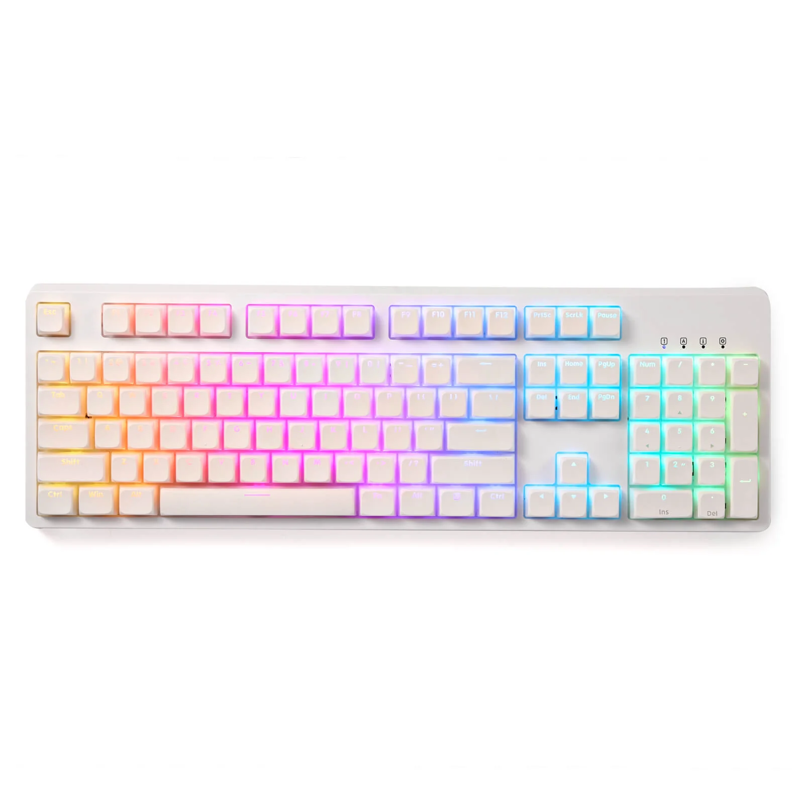 (Only Keycaps) Redragon X LTC 117-Key XDA Profile PBT Double Shot Keycaps Set - Image 2