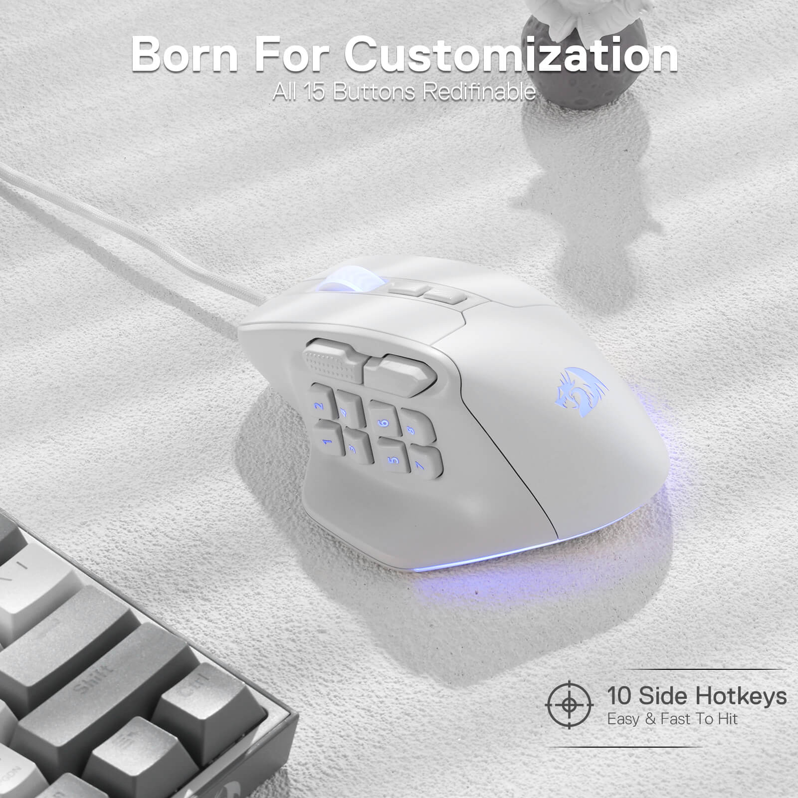 AATROX M811 MMO Gaming Mouse - Image 17