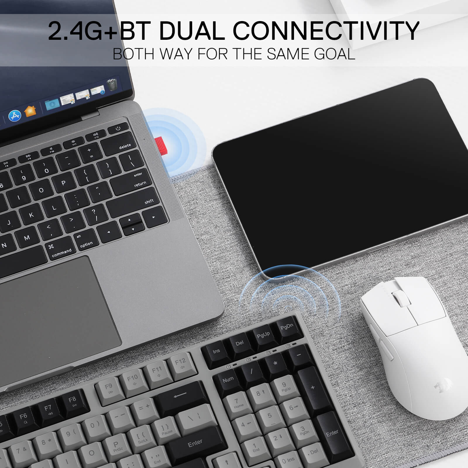 BK7114 Scissor Low-Profile Slim Wireless Keyboard - Image 6