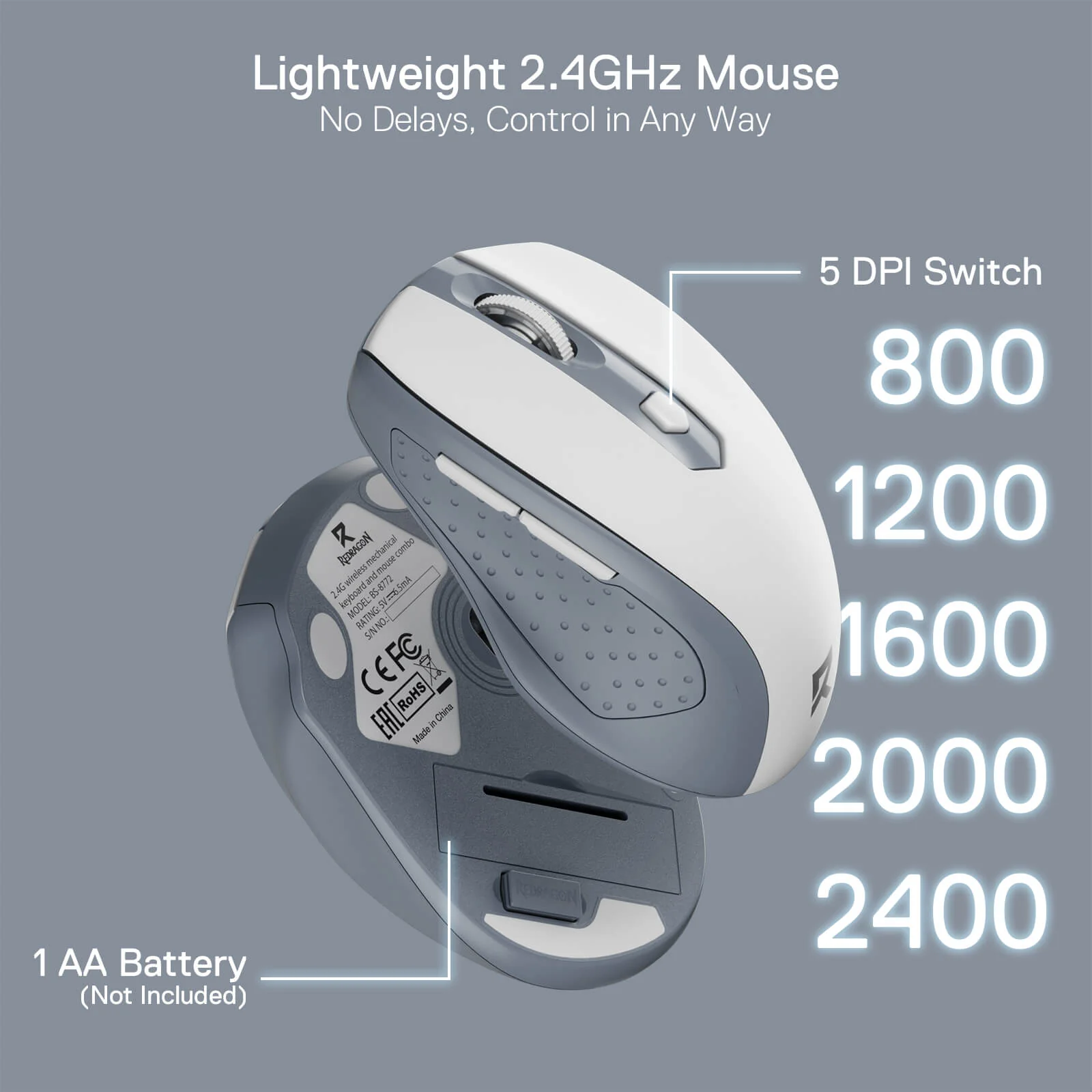 (Open-box) BS8772 Wireless Keyboard and Mouse Combo - Image 14