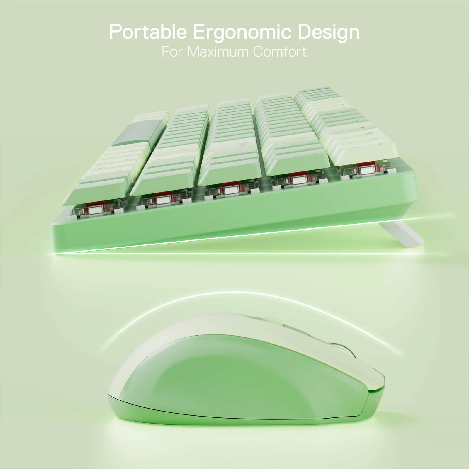 (Open-box) BS8772 Wireless Keyboard and Mouse Combo - Image 22