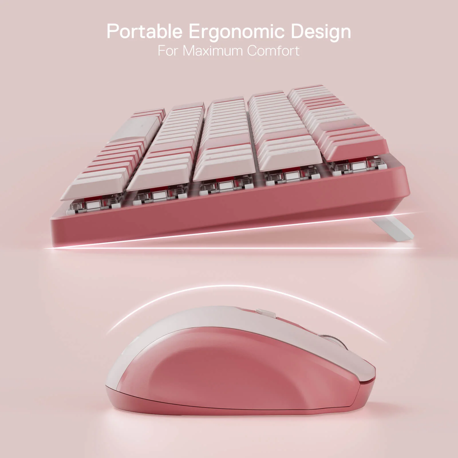 (Open-box) BS8772 Wireless Keyboard and Mouse Combo - Image 28