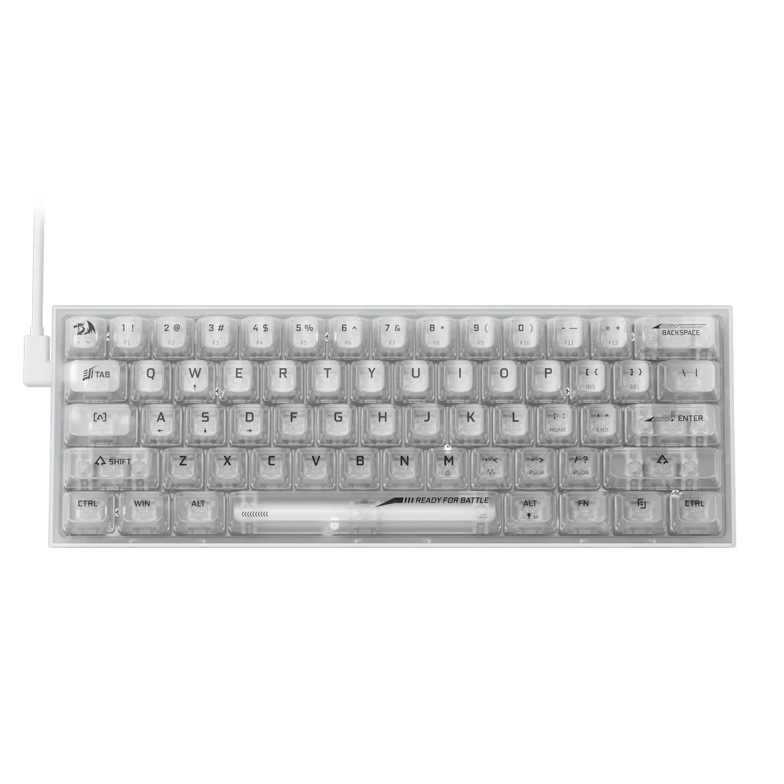 FIZZ K617 SE Full-Transparent Mechanical Keyboard - Image 3