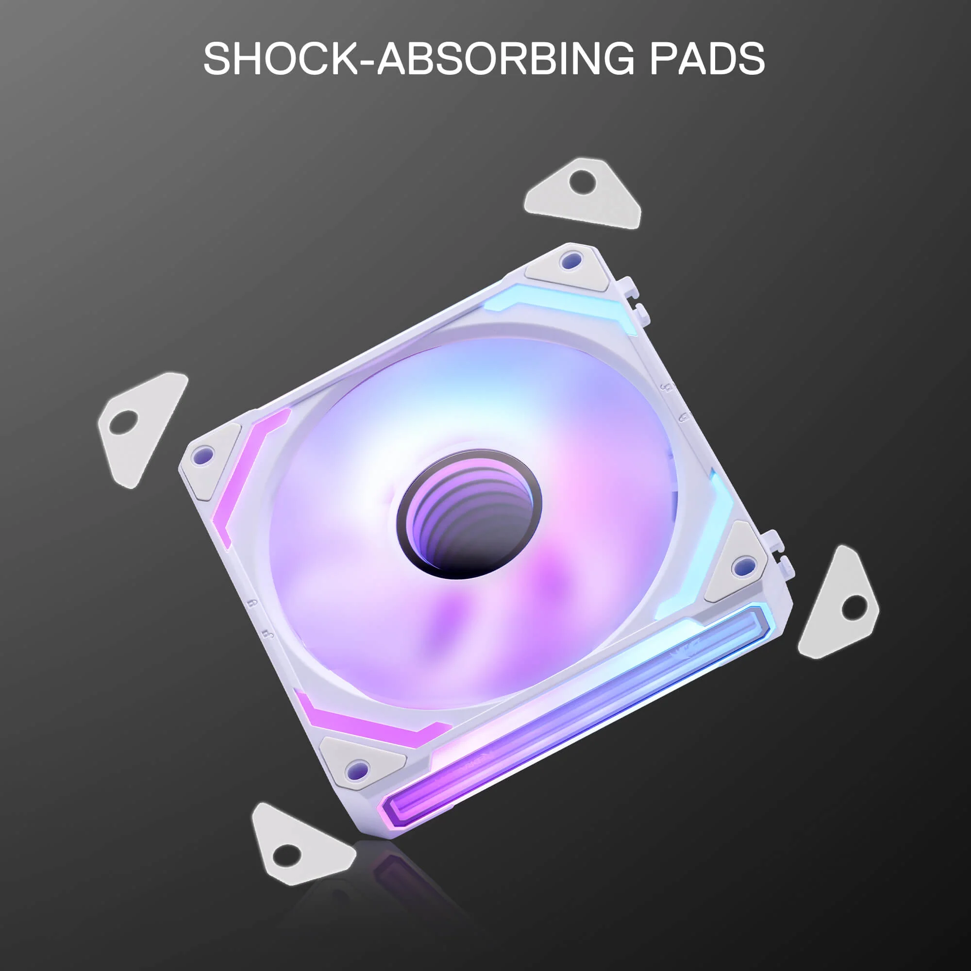 GCF012 Reverse 120mm ARGB PC Case Fan - Image 15
