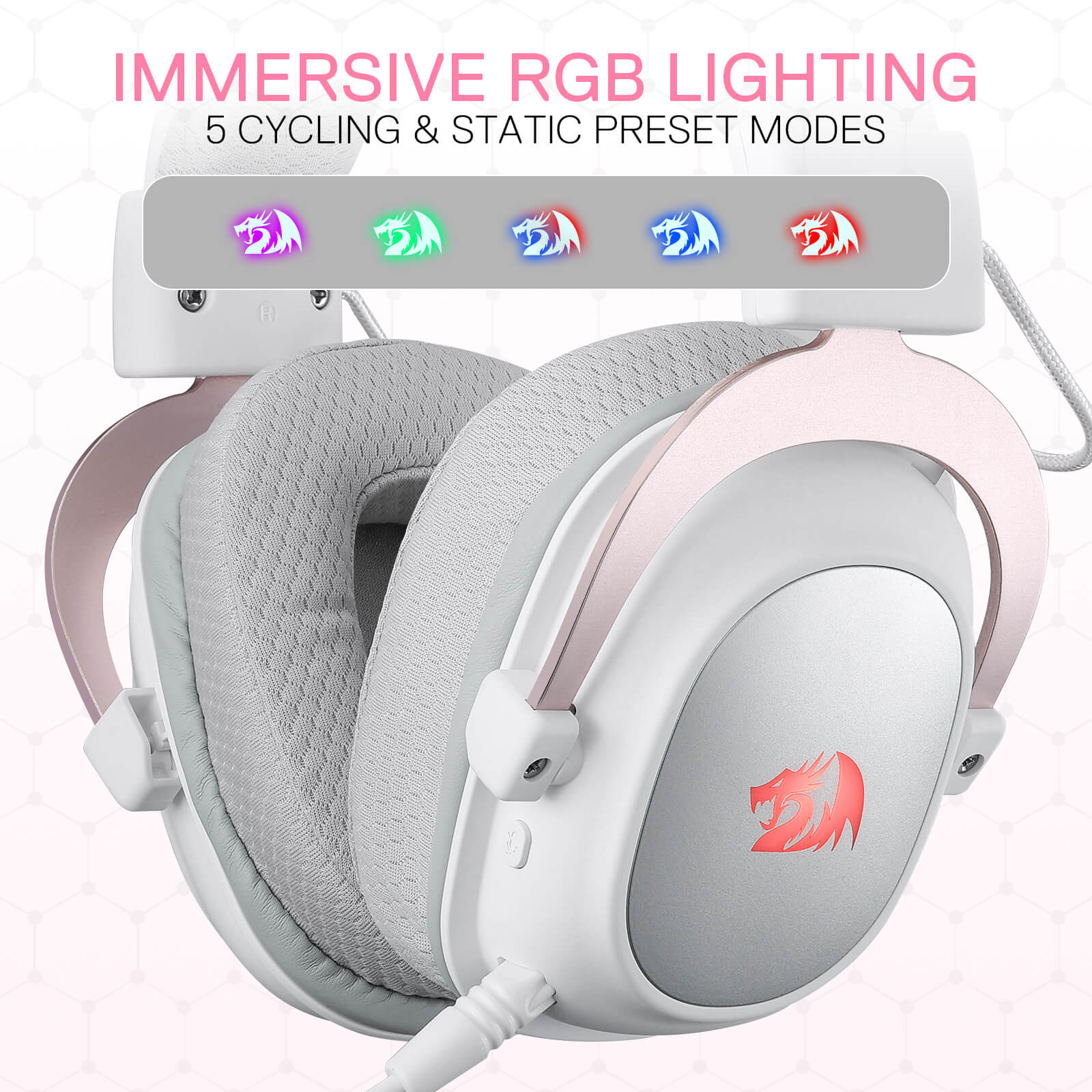 H510 ZEUS-X RGB Wireless Gaming Headset - Image 13