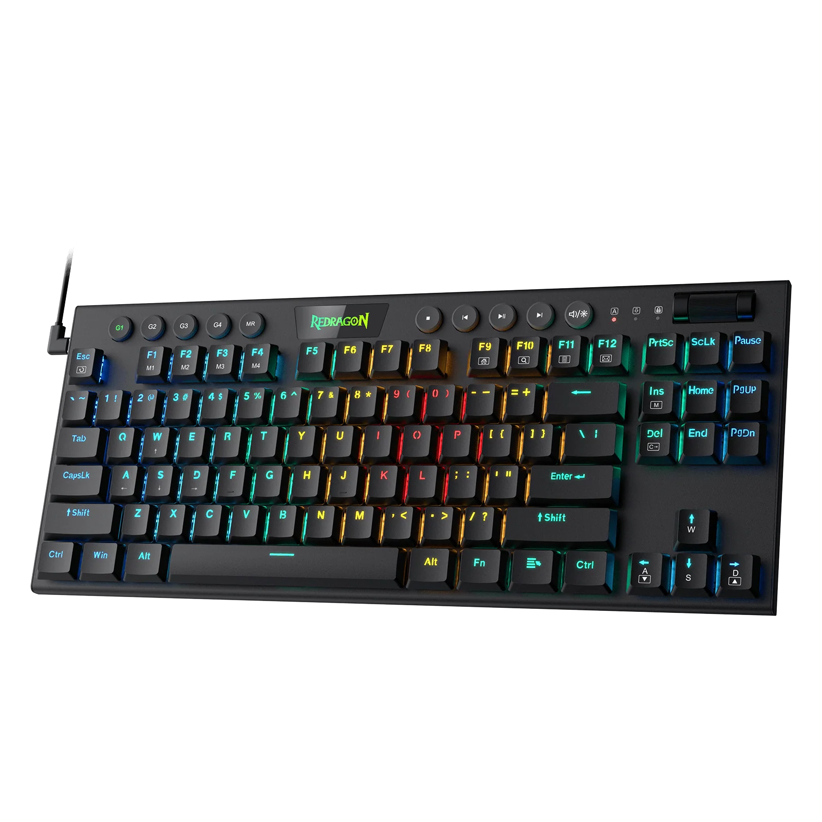 HORUS K622 Wired TKL Low Profile Keyboard