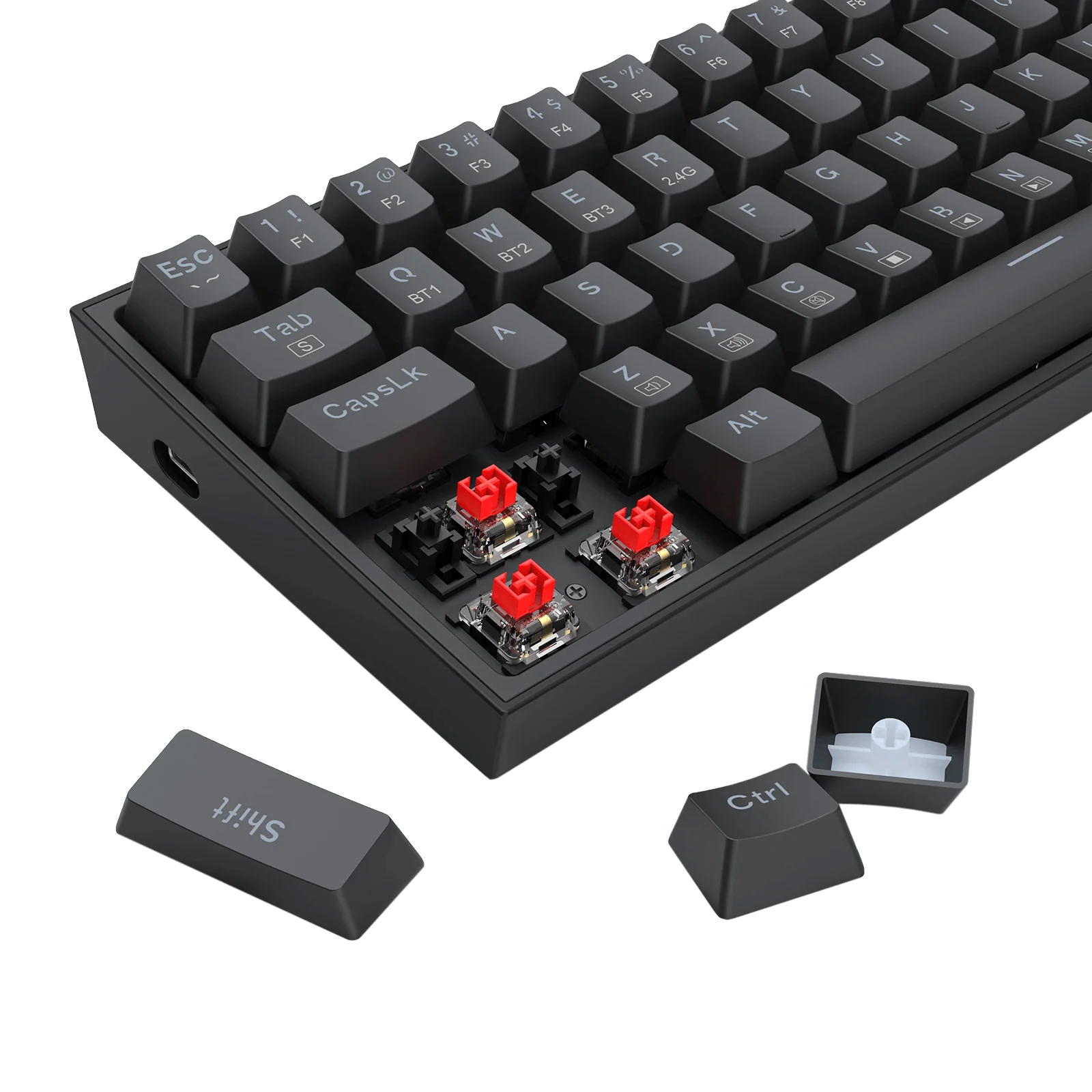 (Open-box) K628 75% Mechanical Gaming Keyboard M693 Gaming Mouse Tri-Modes Combo - Image 14